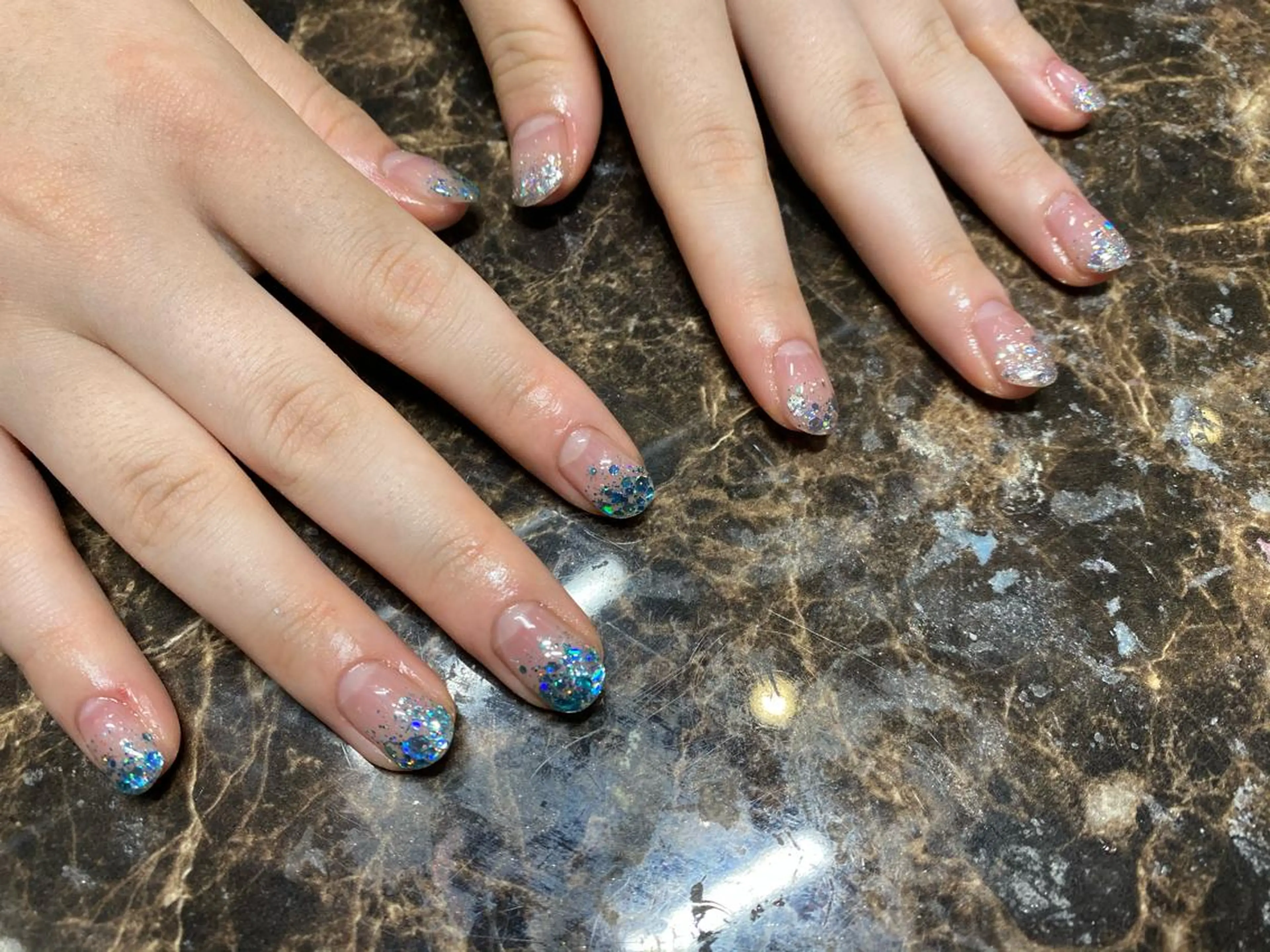 ネイル スカルプネイル ハンドネイル IROHA Nail 矢掛萌子のネイルデザイン