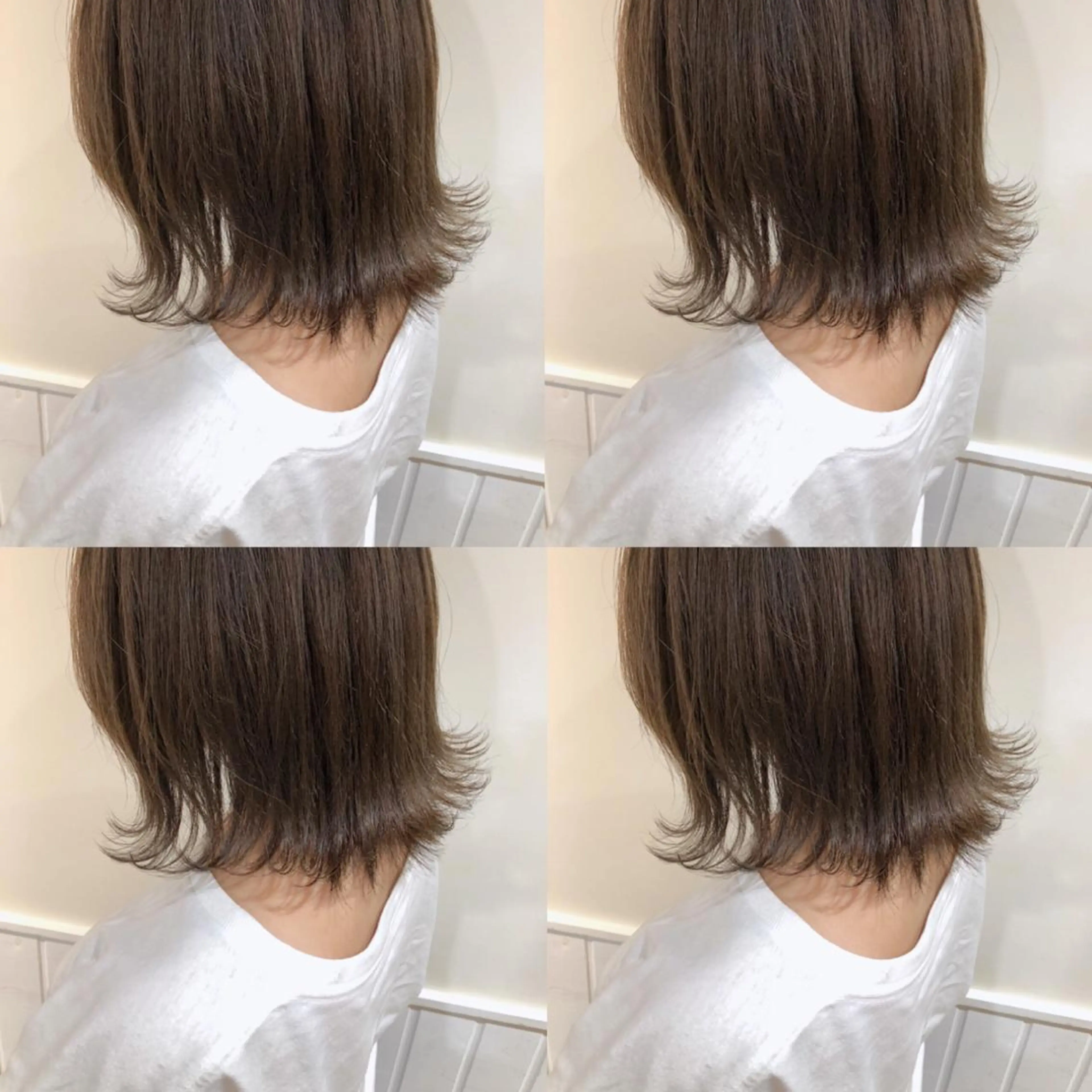 ショート カラー 🤎ベージュカラー 🐶メンズパーマのヘアスタイル