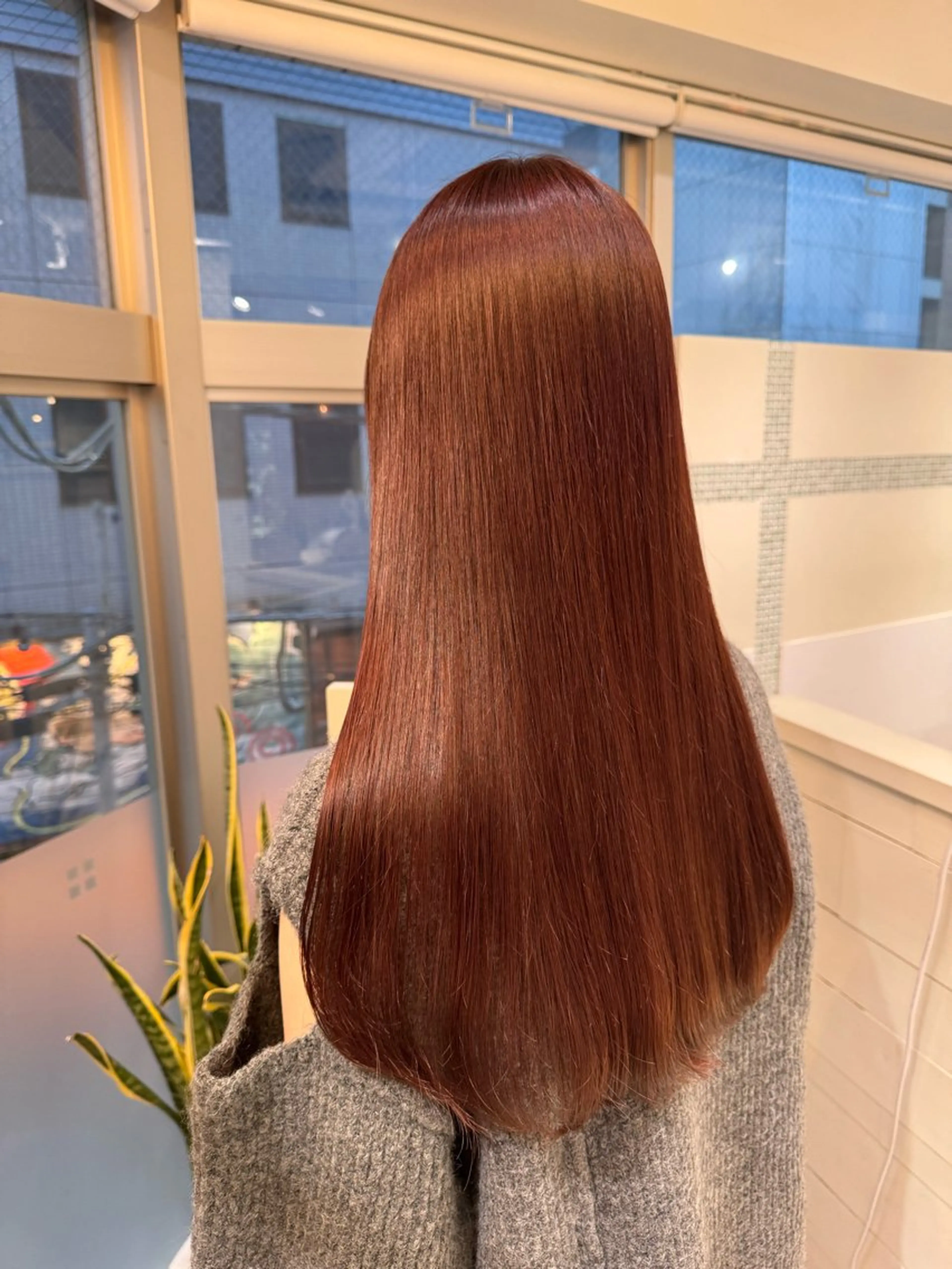 縮毛矯正 ダブルカラー/髪質 改善🫧池田優紀のヘアスタイル