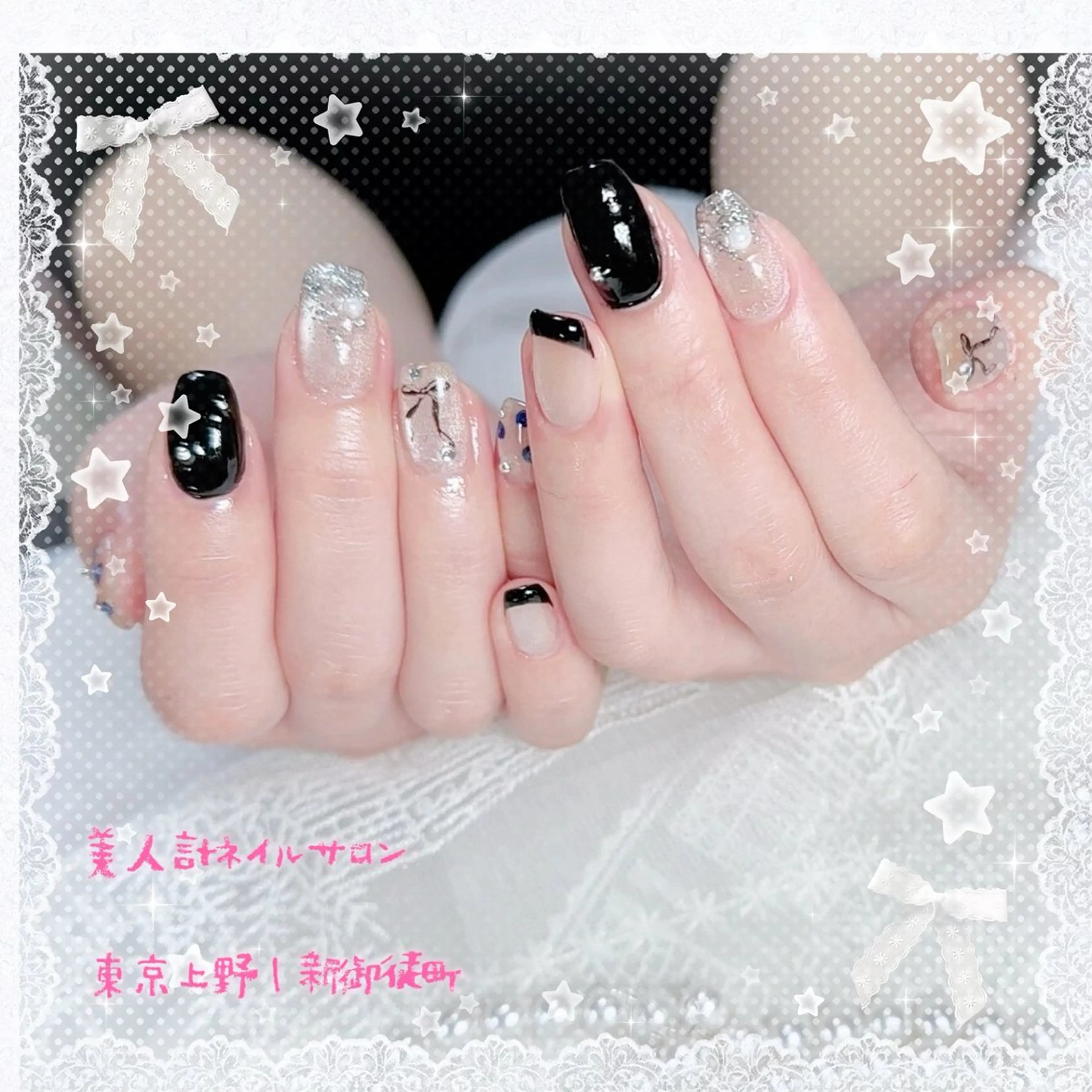 ネイル 持ち込み ハンドネイル 美人計ネイルサロン所属・中山 美月のネイルデザイン