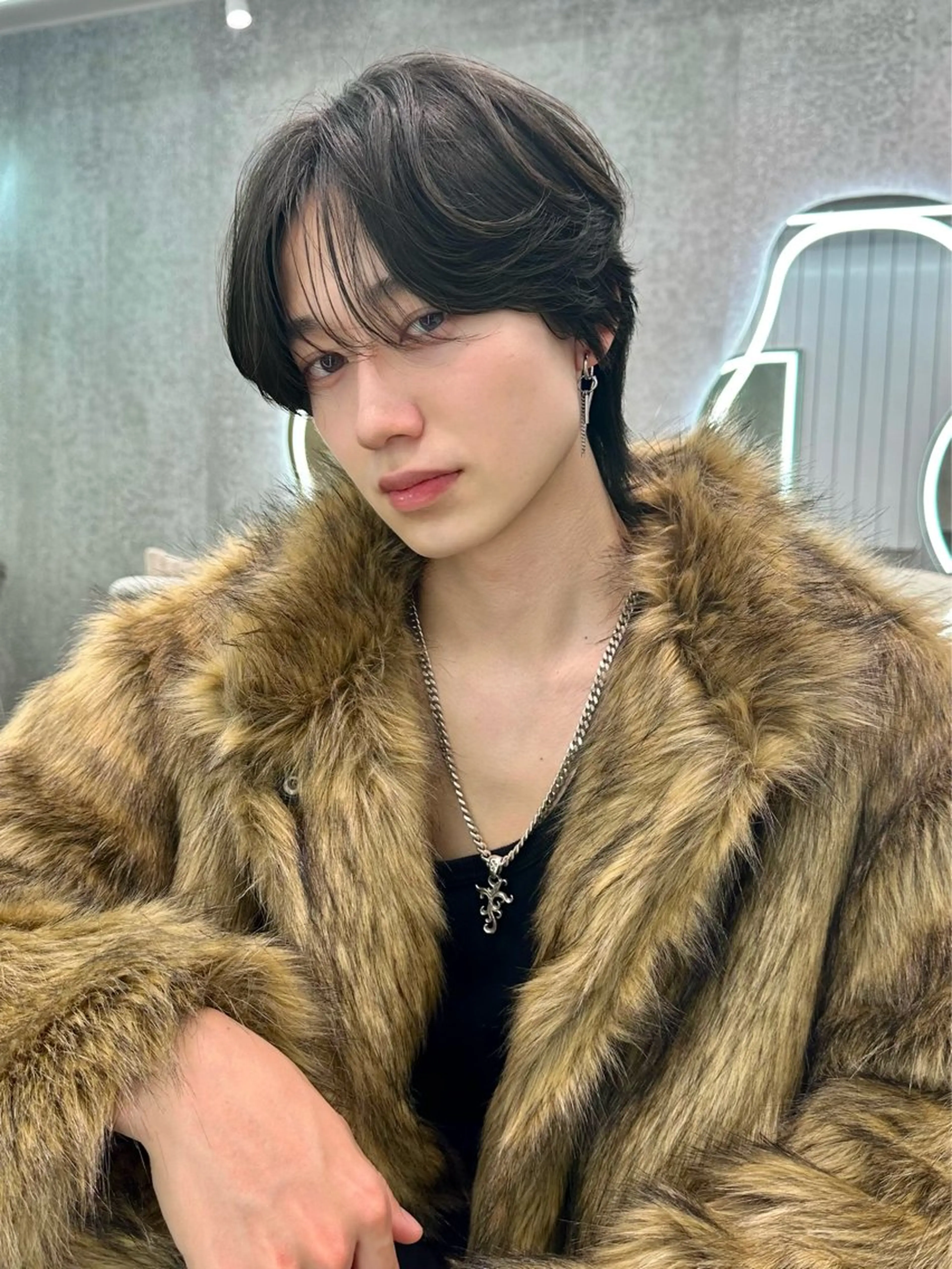 メンズ カット 縮毛矯正 トリートメント ブリーチなしW🎀 髪質改善/はのんのヘアスタイル