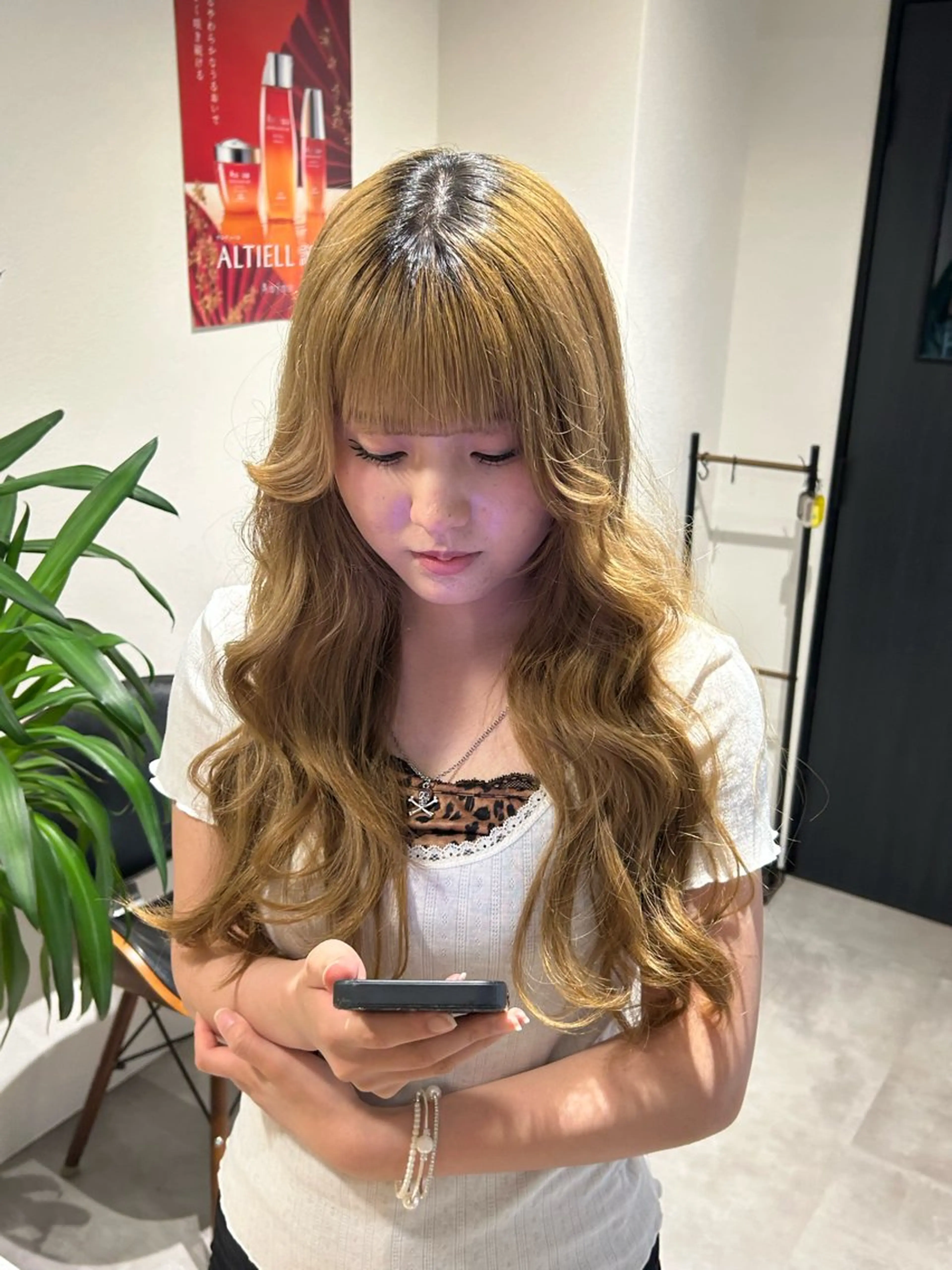 ロング 韓国風ヘア レイヤーカット 中川 りゅうせいのヘアスタイル