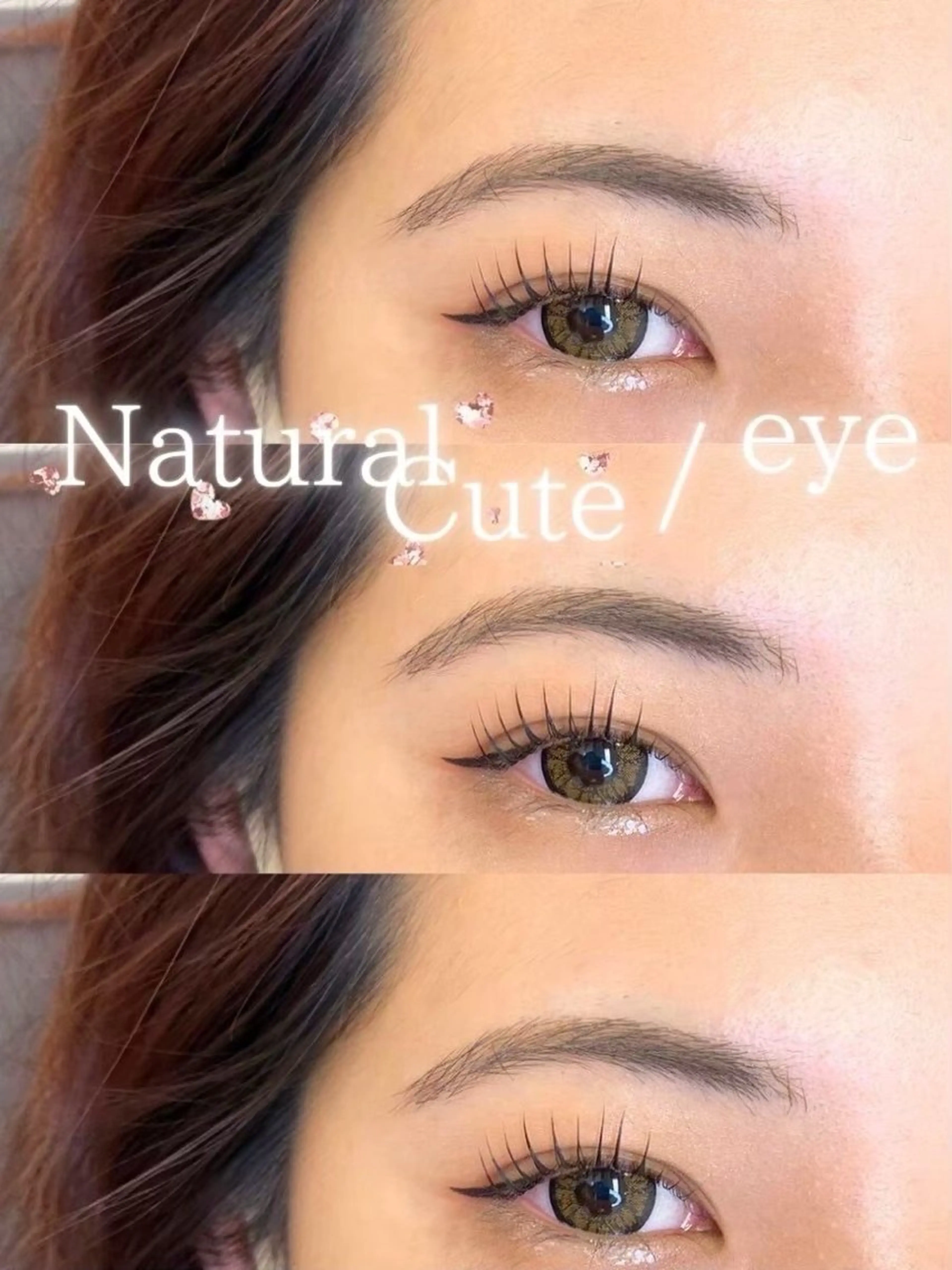 マツエク・マツパ tear🖤/ eye / nailのマツエク・マツパデザイン