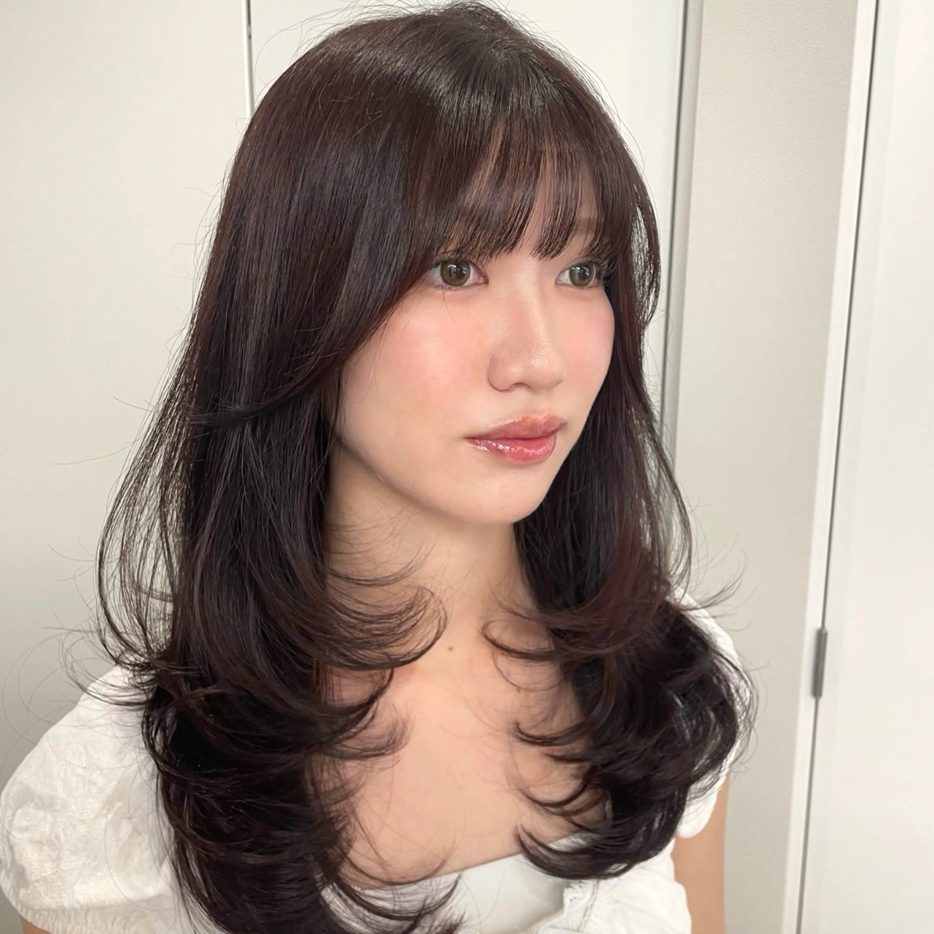 【朝の時短menu☆】似合わせカット+前髪縮毛矯正の写真