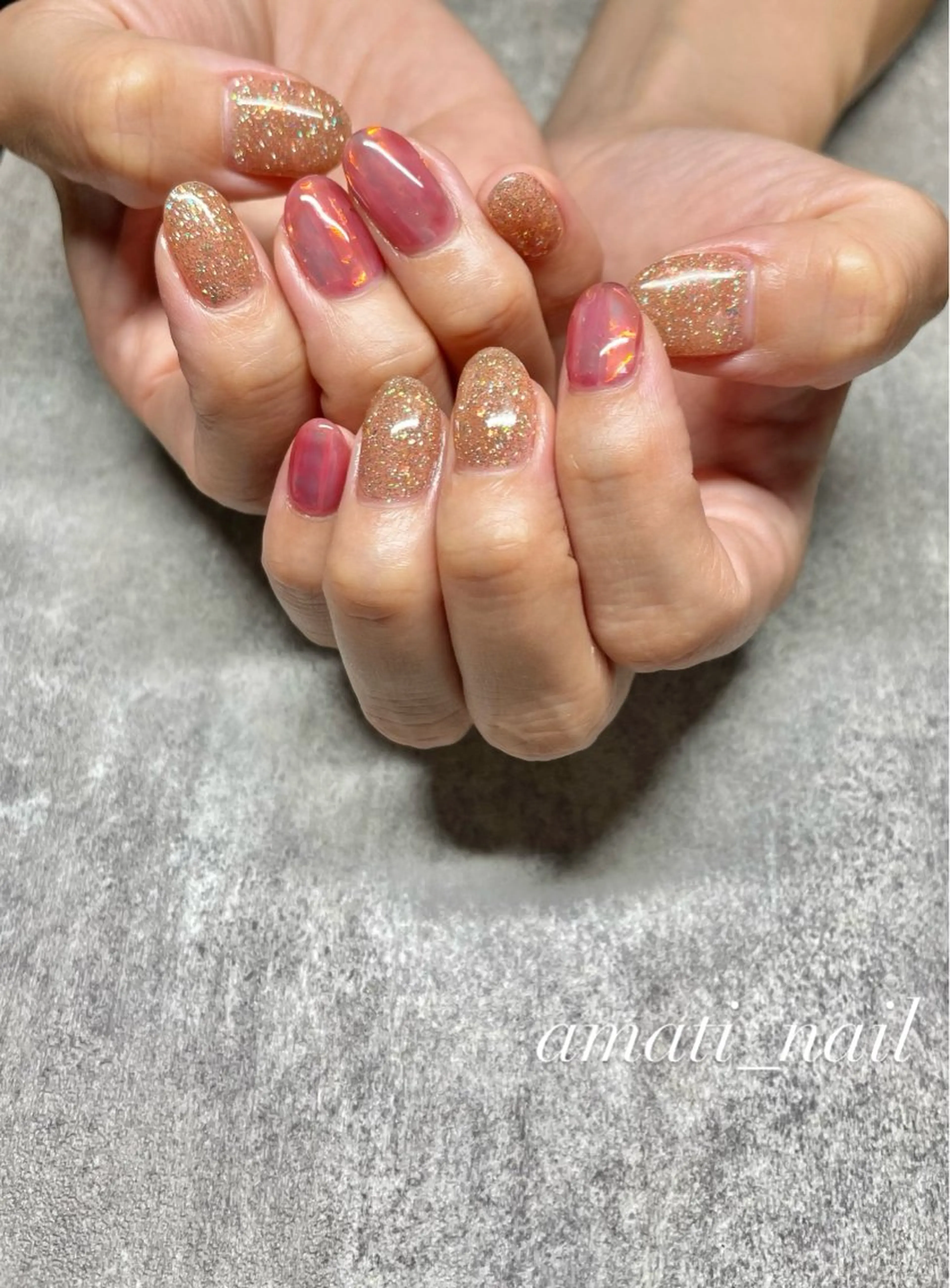 ネイル フラッシュネイル フットネイル ジェルネイル マグネットネイル ミラーネイル ハンドネイル amati_nail TAKAKOのネイルデザイン