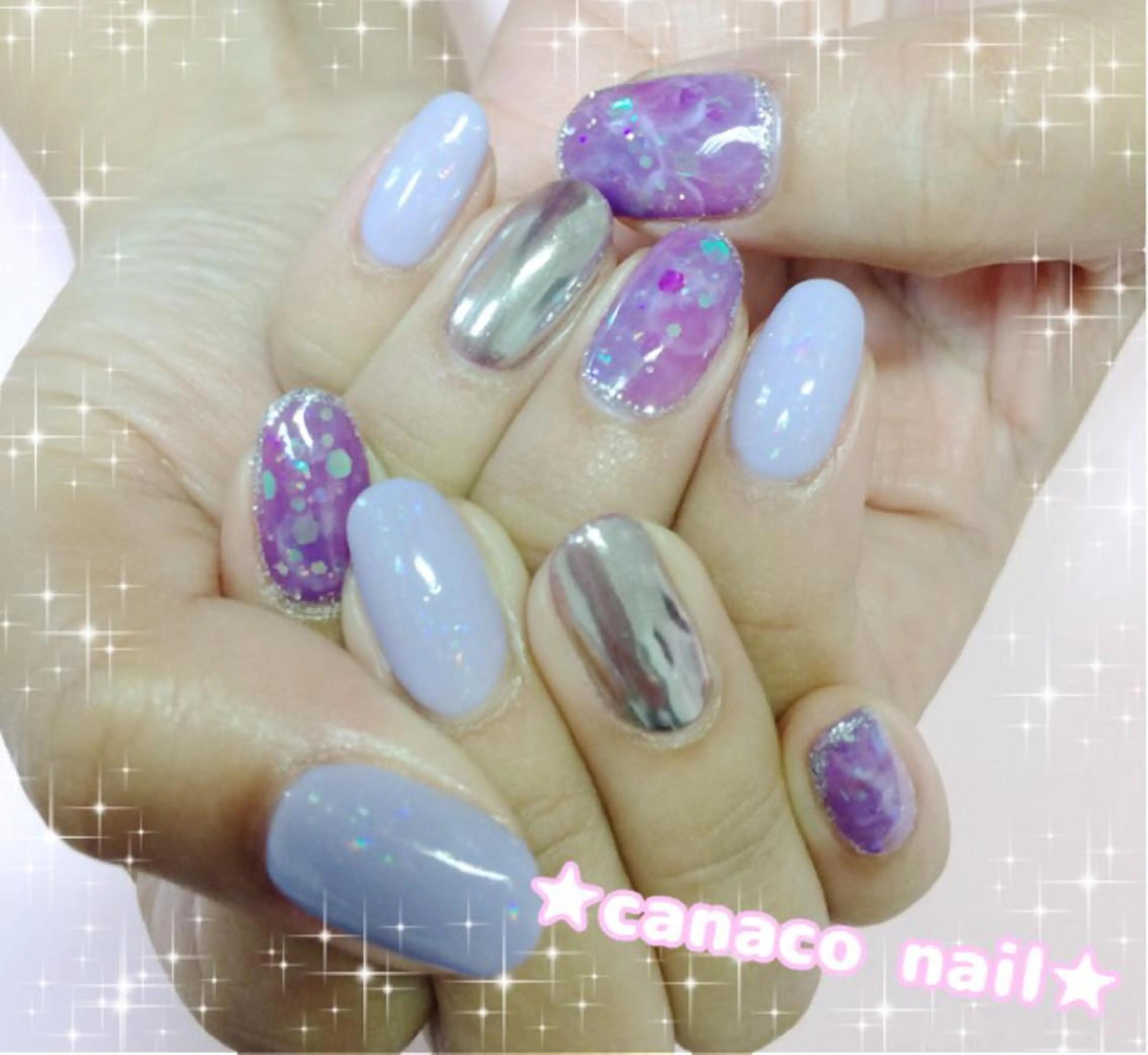 ネイル アートネイル Felice所属・ベテランネイル cnc  nailのネイルデザイン