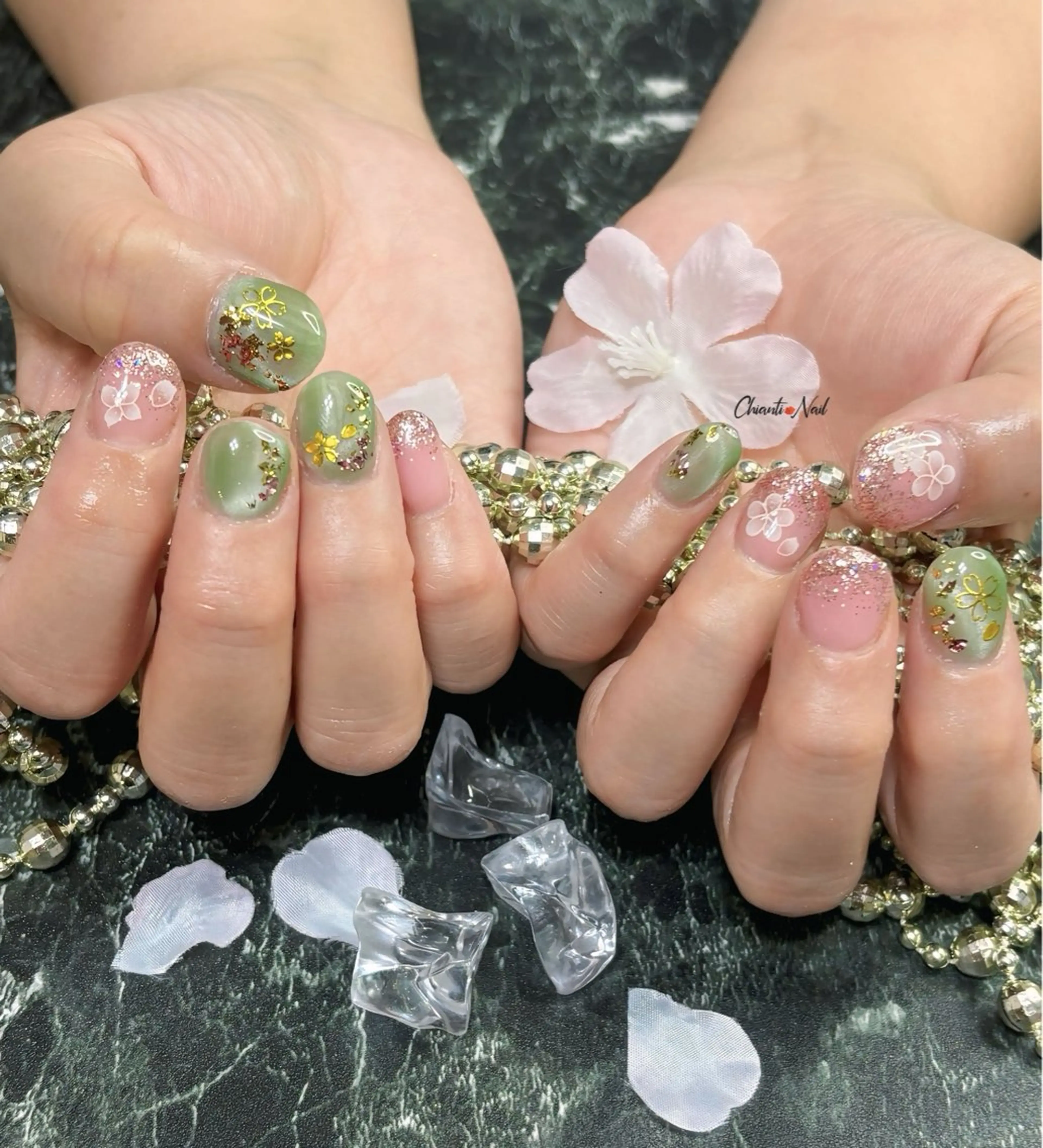 ネイル 春ネイル Chianti Nailのネイルデザイン