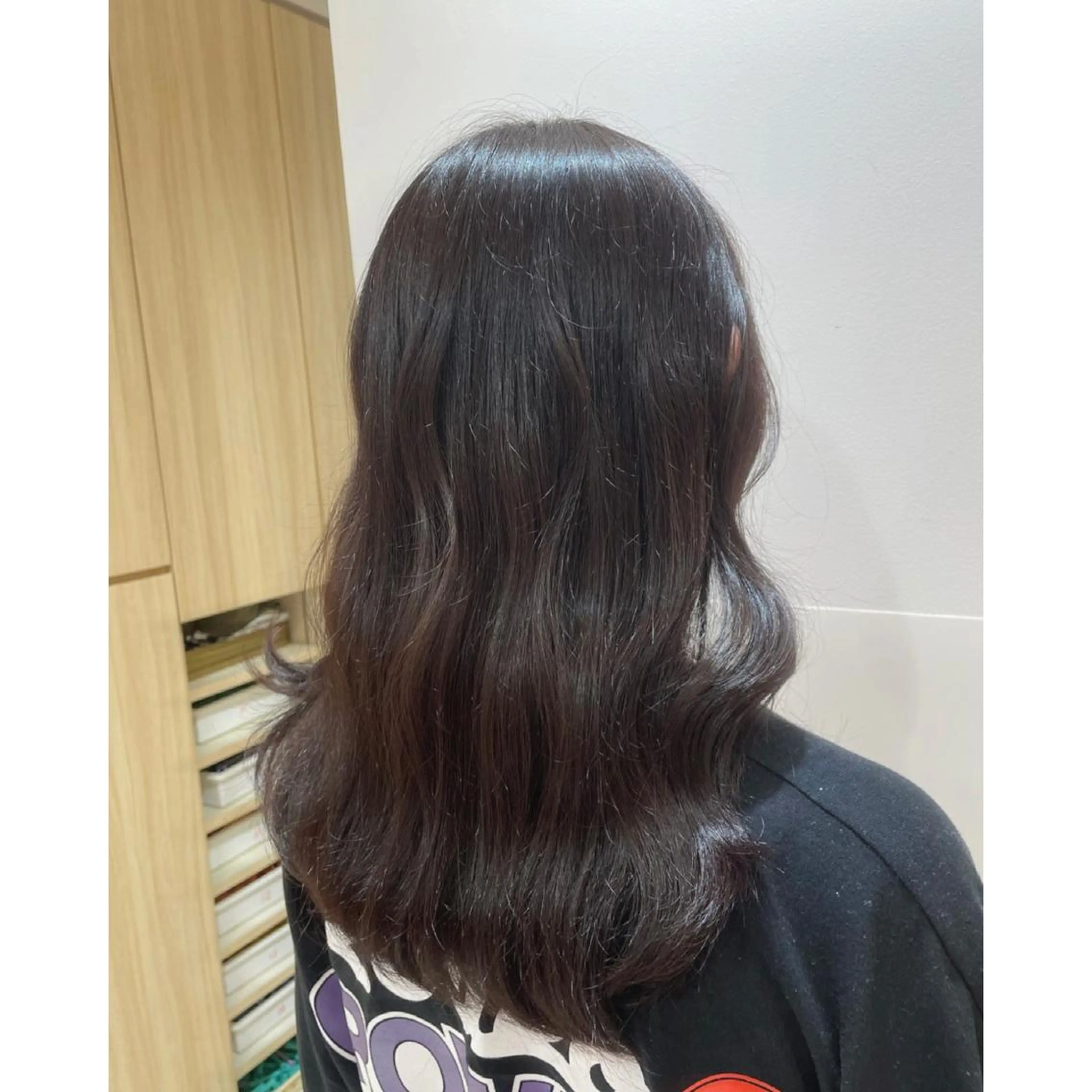 カラー 透明感カラー ラベンダーカラー 韓国ヘア 🎀中川綾乃🎀のヘアスタイル