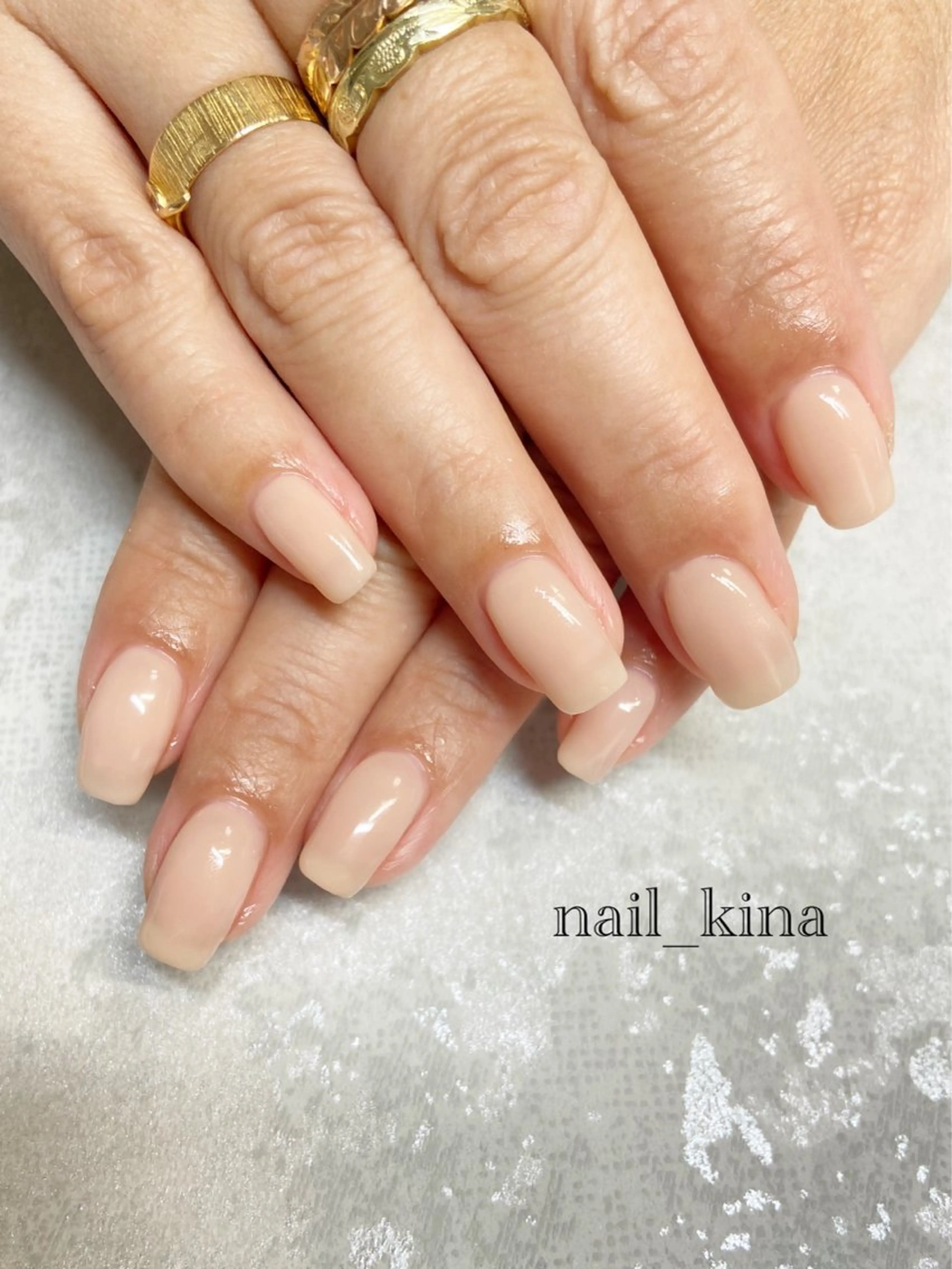 ネイル ワンカラーネイル nail_ kinaのネイルデザイン