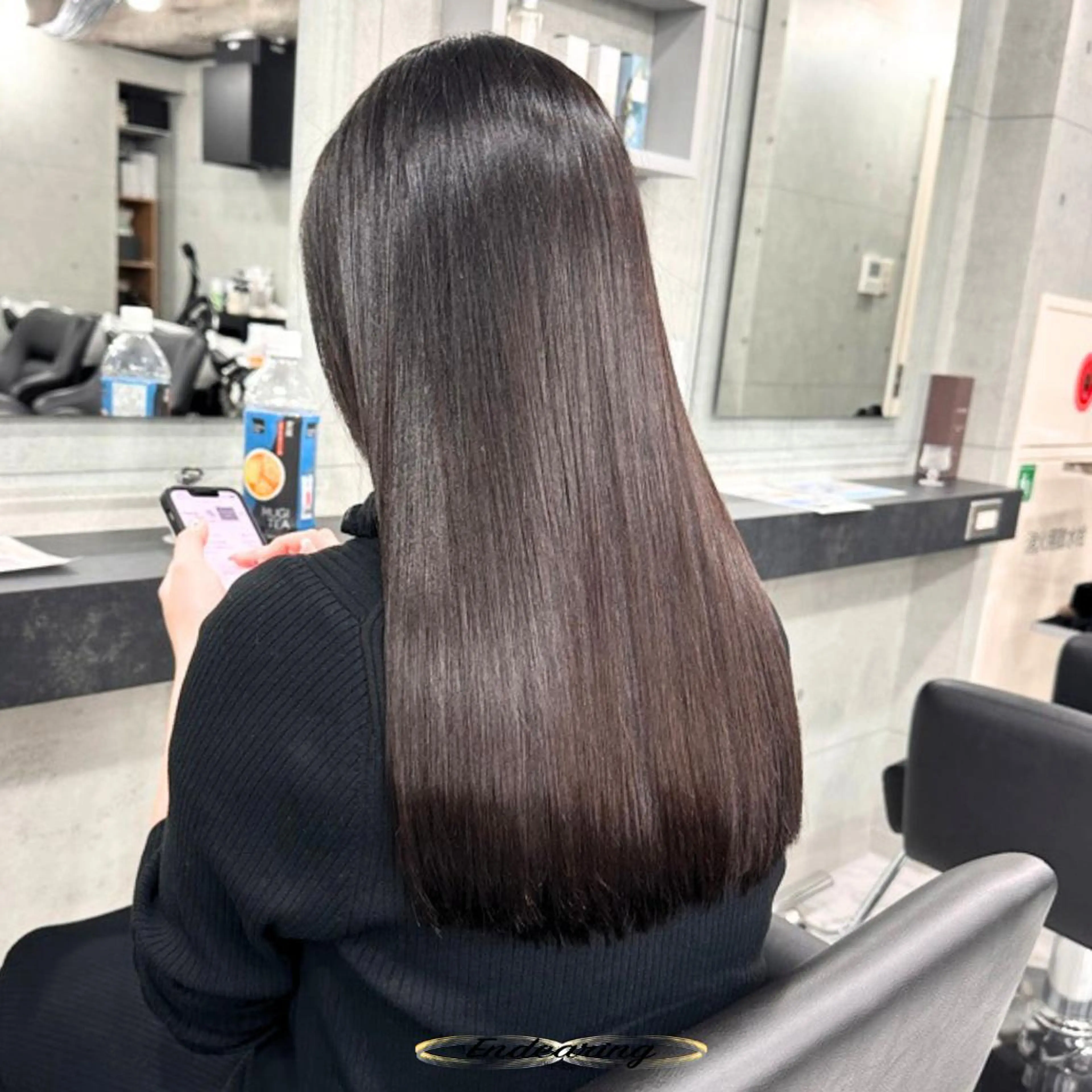 カラー 透明感カラー カット ヘアカラー Endearing 銀座/レイヤーカットのヘアスタイル