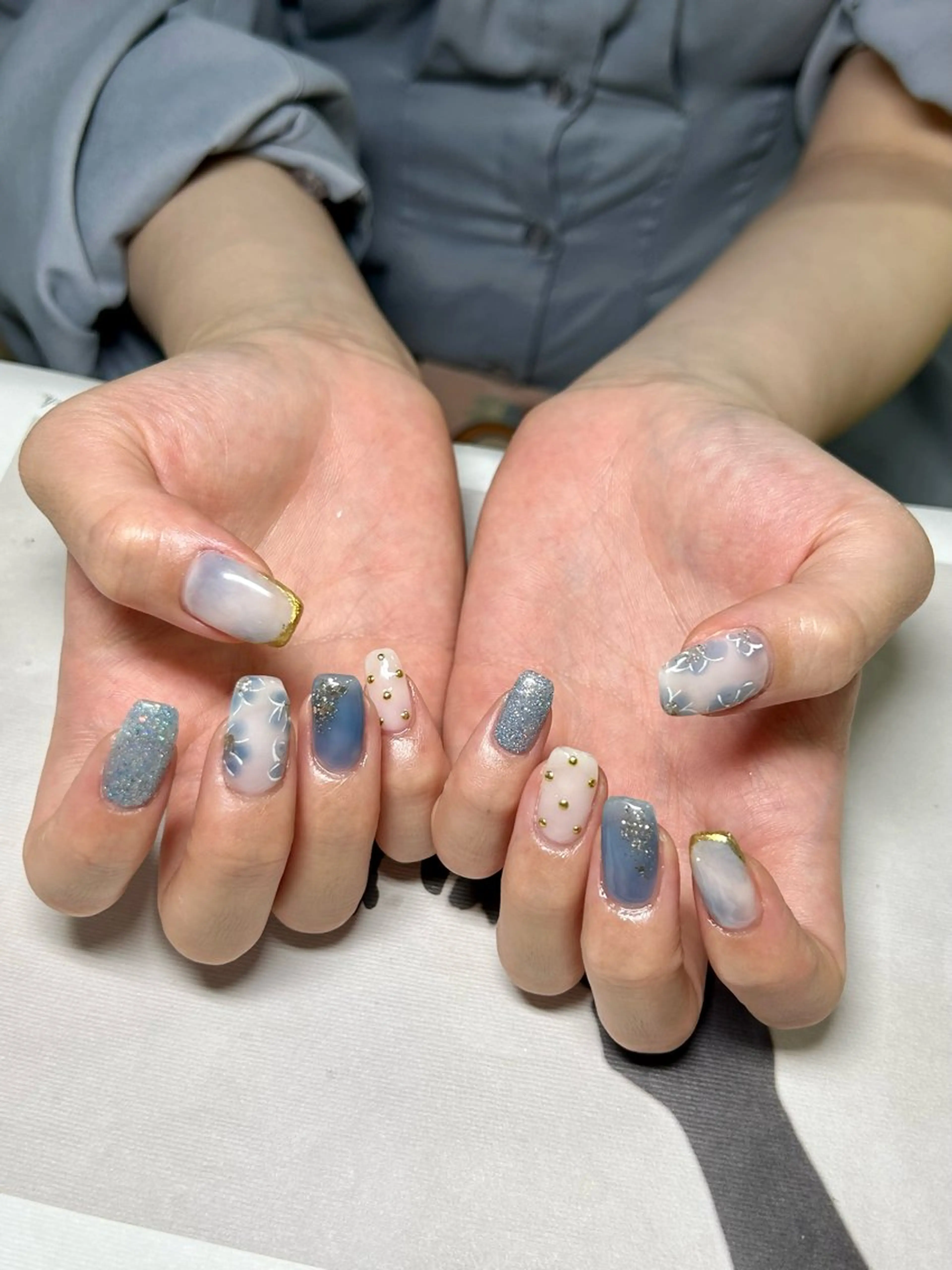 ネイル ハンドネイル コウ ヨウのネイルデザイン