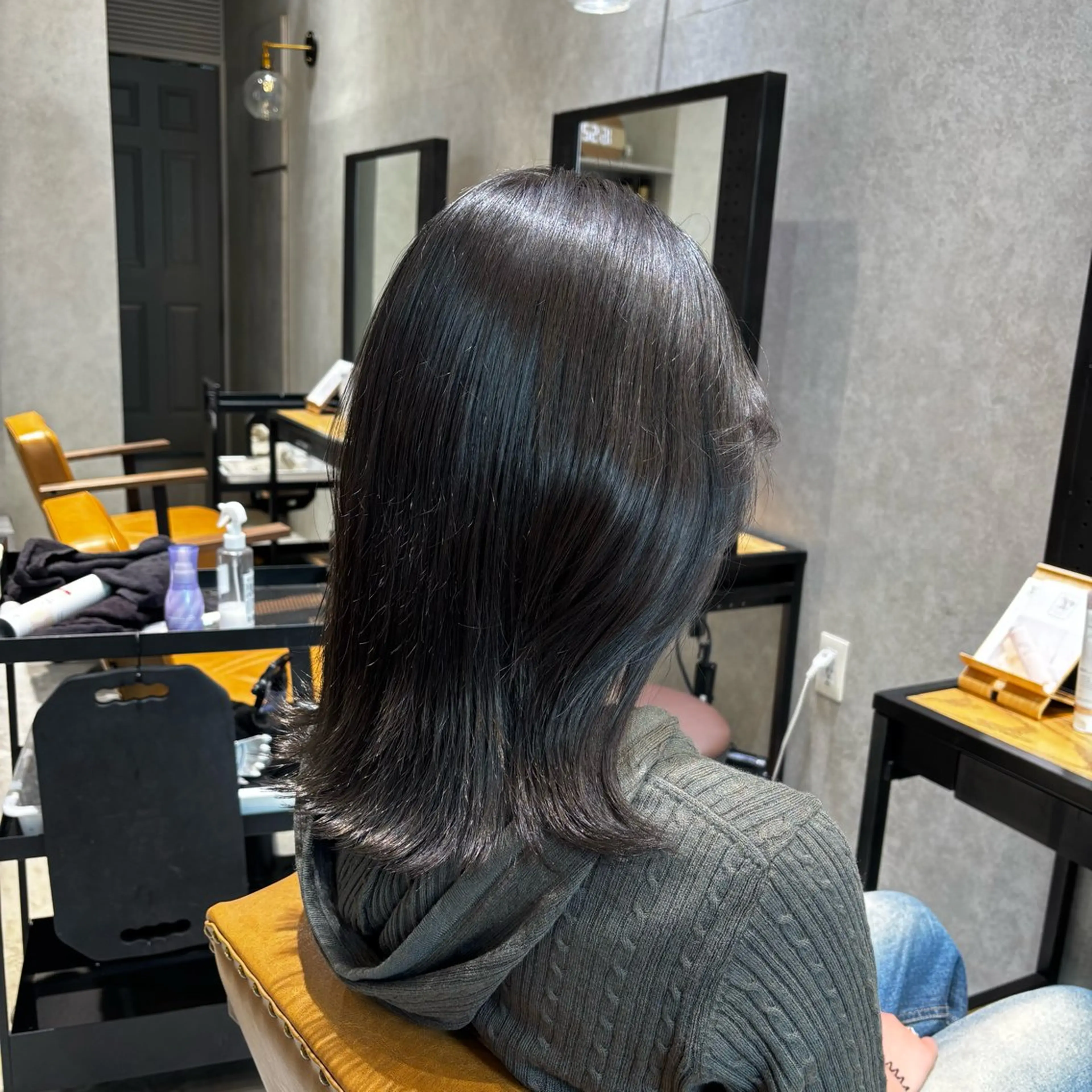 ミディアム Natsuki/韓国 ボブ/レイヤーカットのヘアスタイル