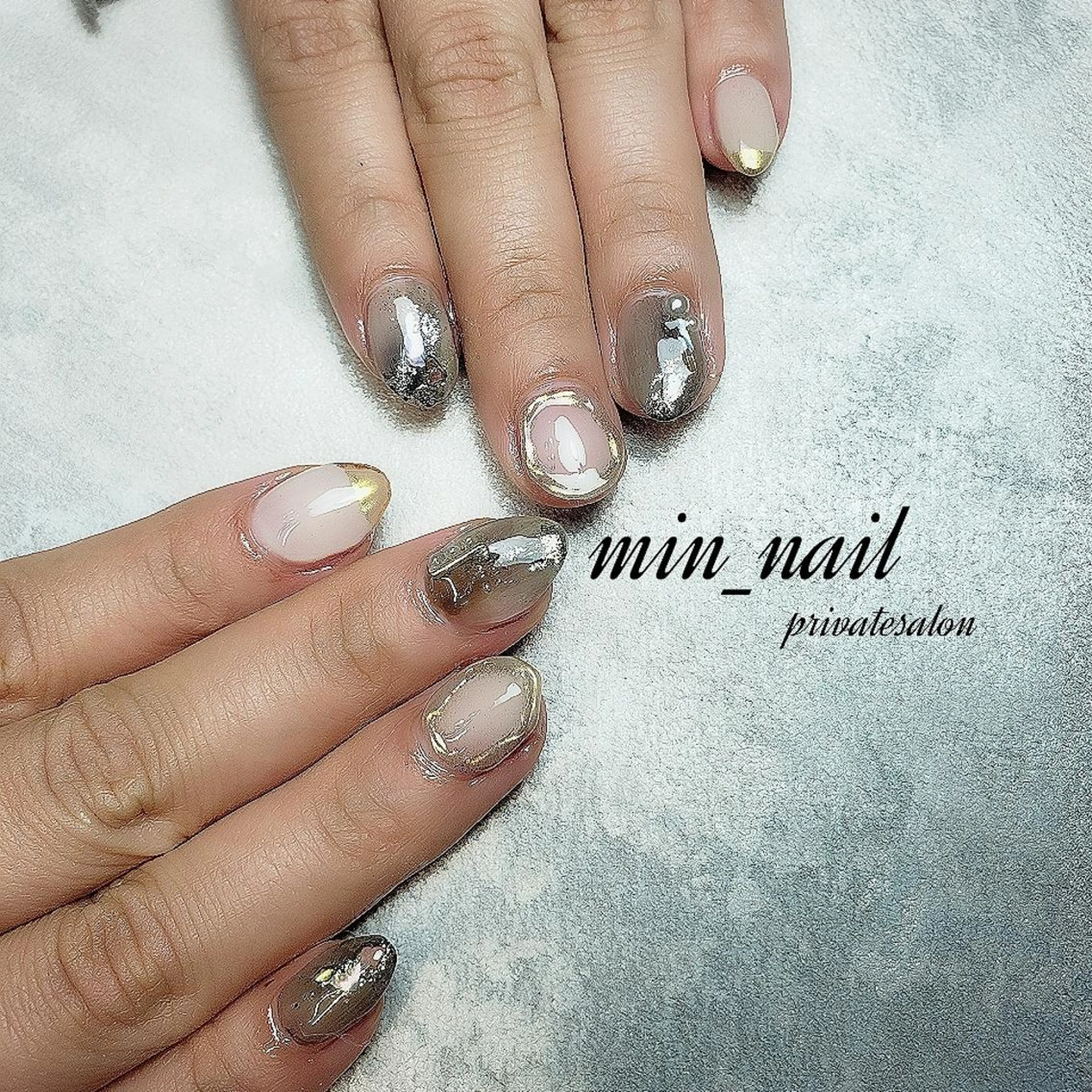 ネイル フットネイル ハンドネイル プライベートサロン lienのネイルデザイン