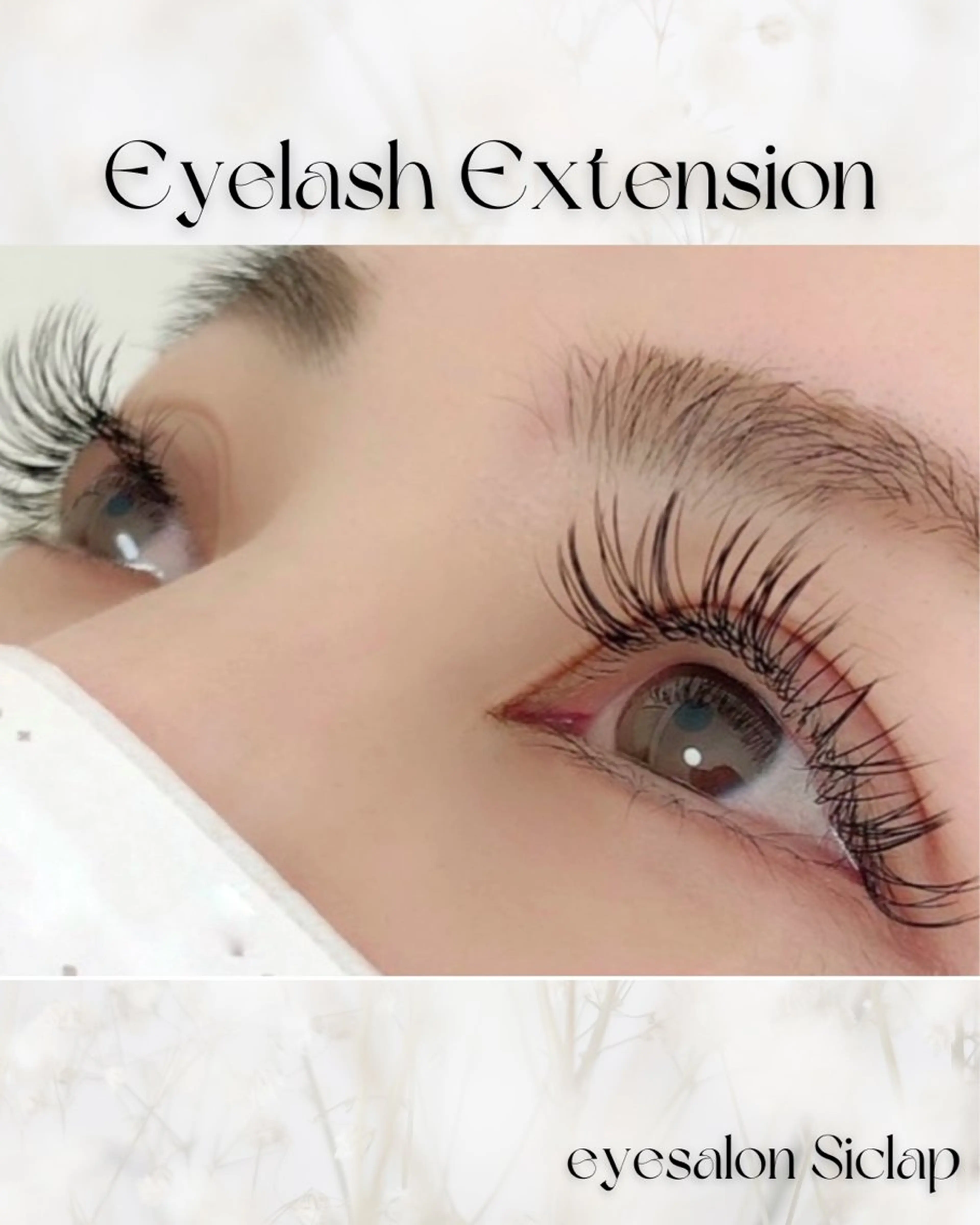 マツエク・マツパ フラットラッシュ 佐藤 かすみのマツエク・マツパデザイン