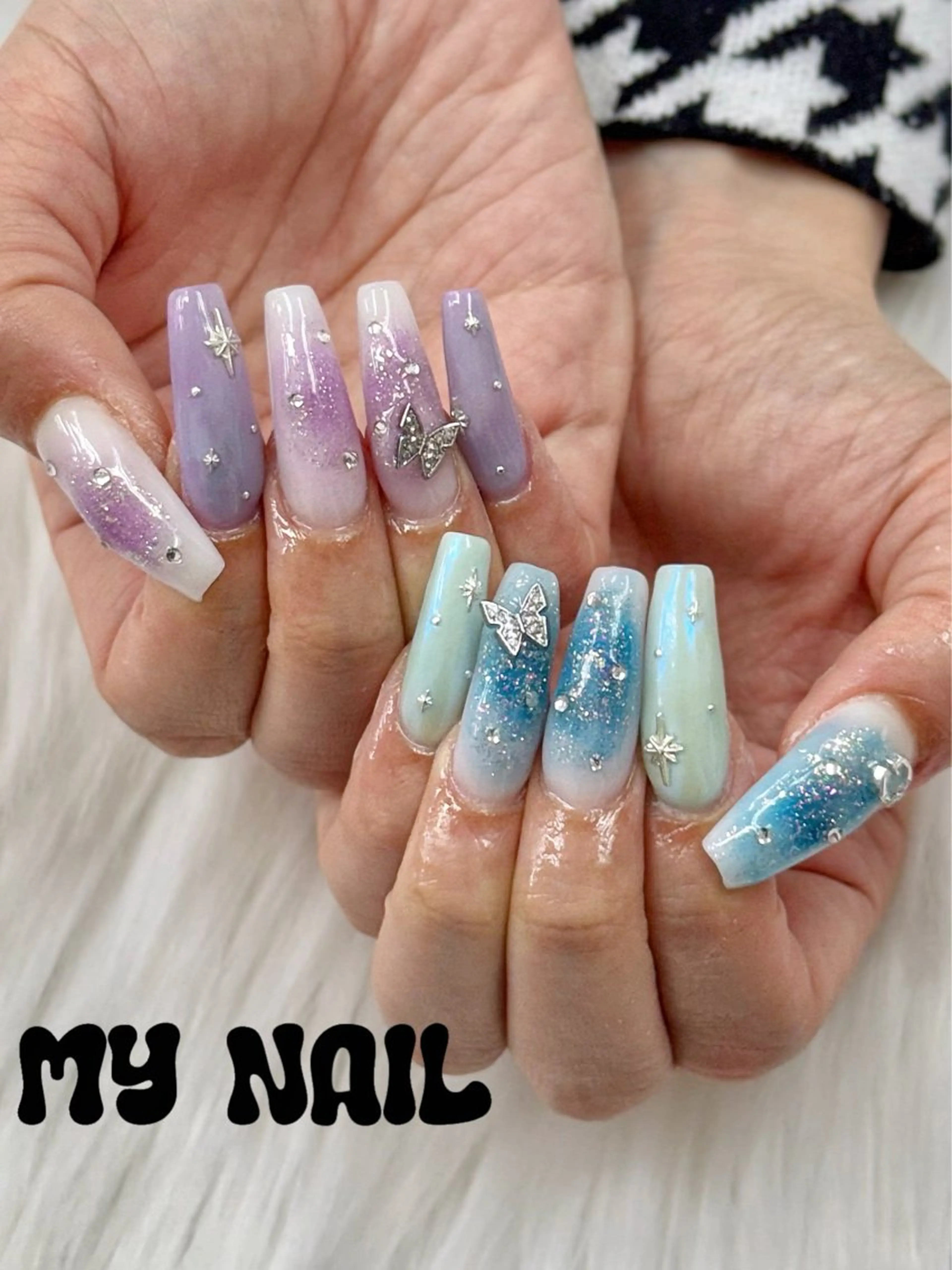 ロング Beauty Up 池袋東口所属・Beauty Up ☆Megumi☆のネイルデザイン