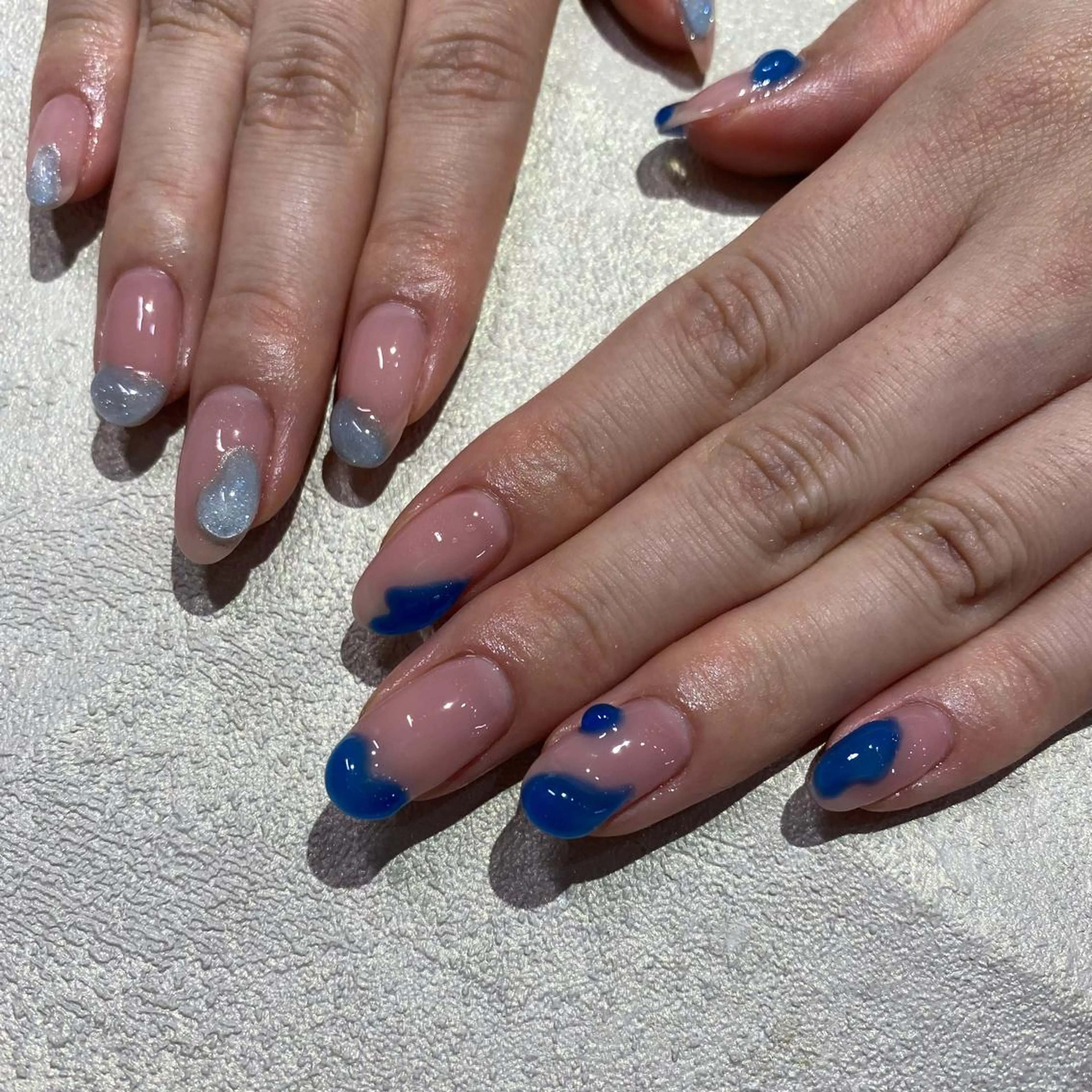 ネイル ハンドネイル Amber21.所属・Nagahama Akariのネイルデザイン