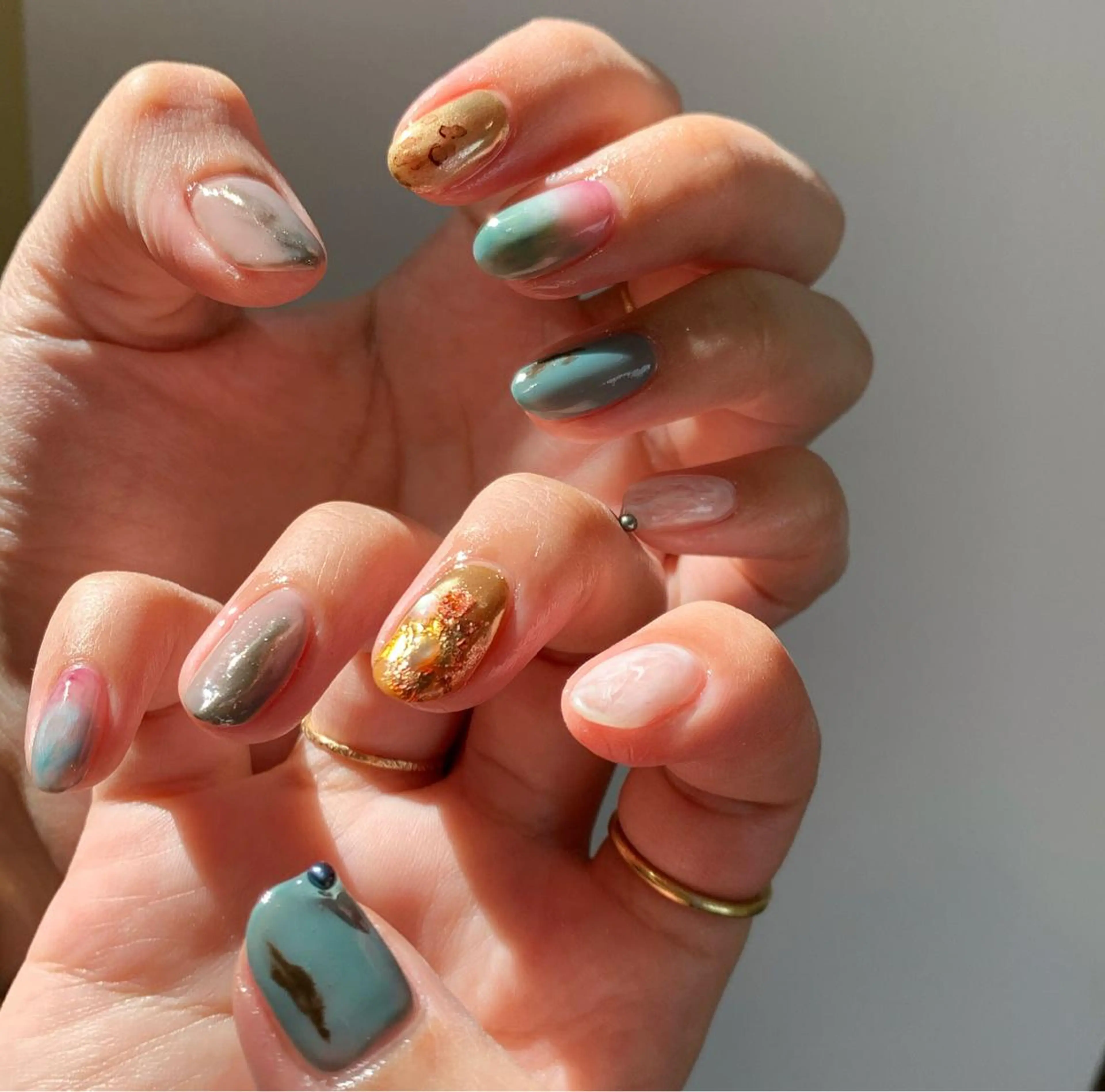 ネイル ハンドネイル 佐藤 穂乃香のネイルデザイン