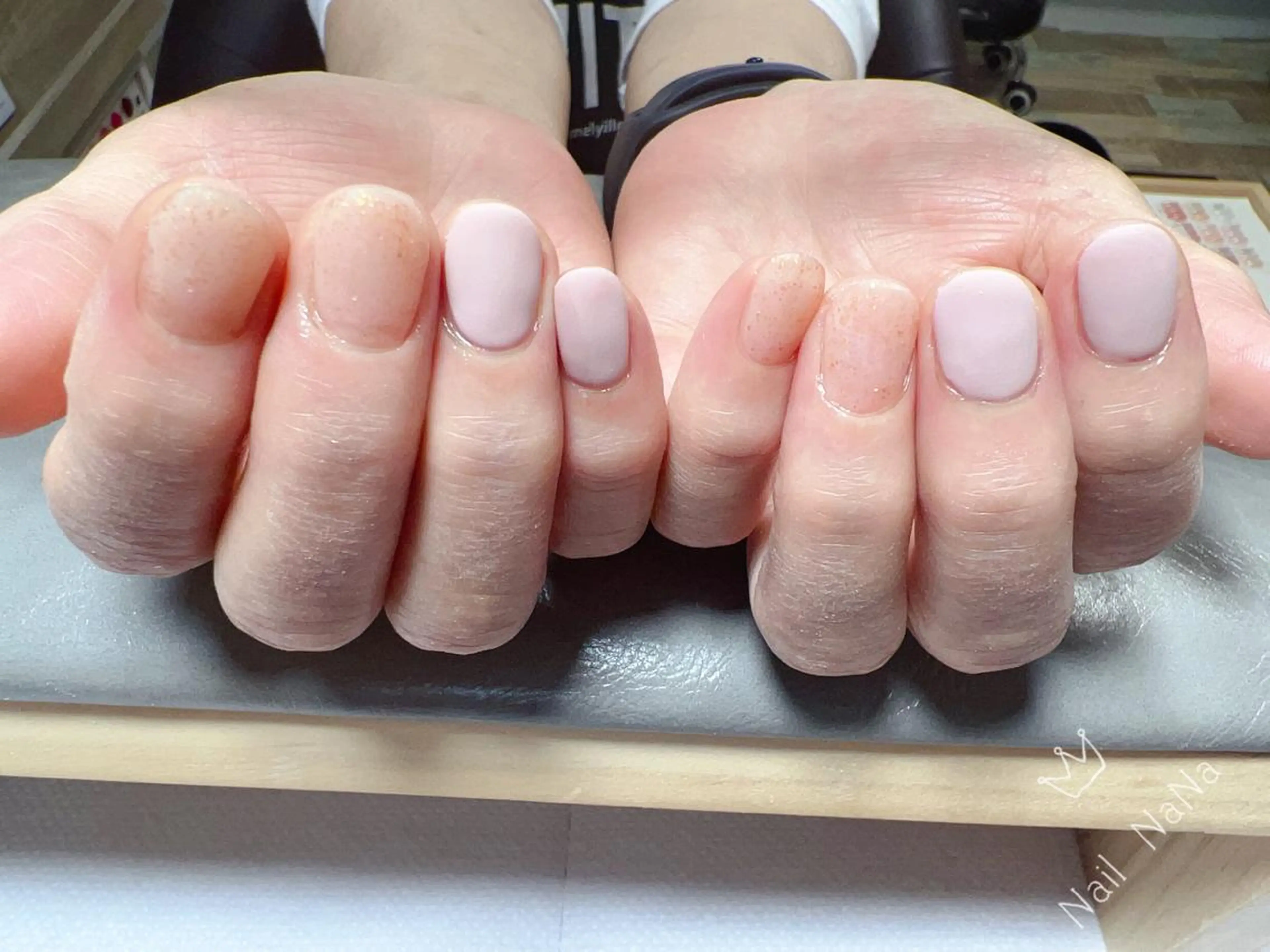 ショート カラー ネイル Nail NaNaのネイルデザイン