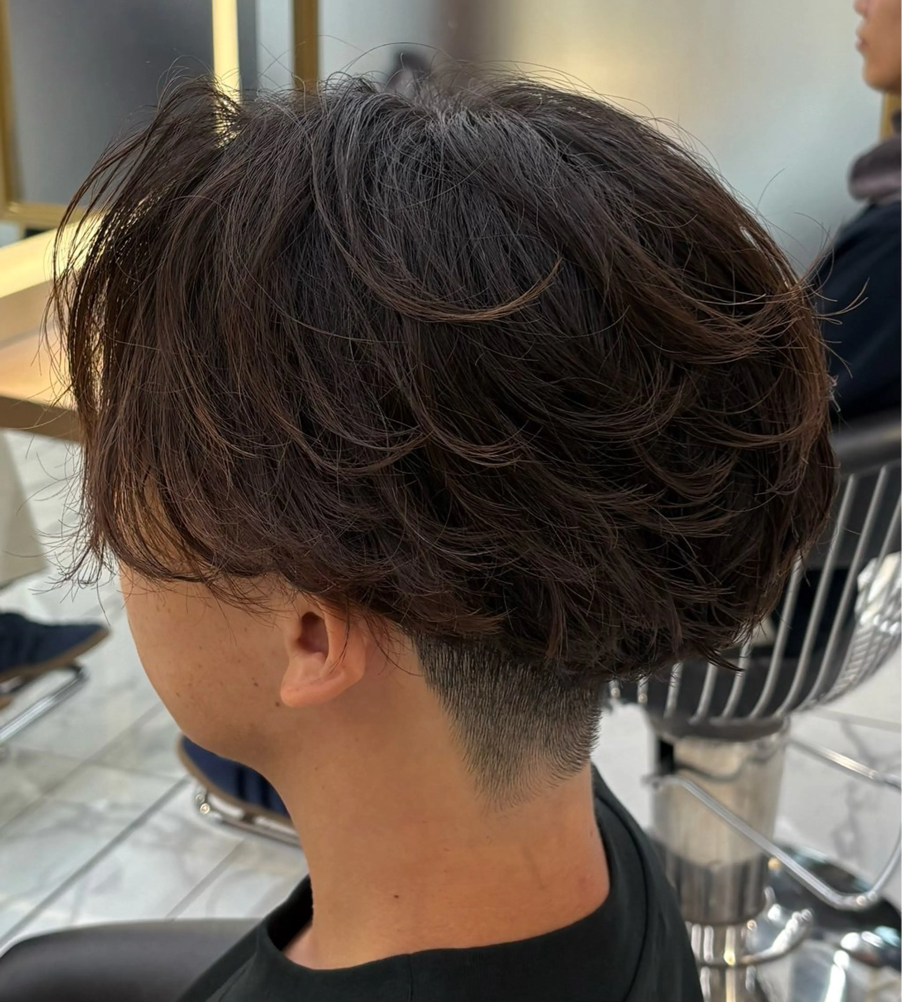 メンズ センターパート フェザーパーマ メンズパーマ カット パーマ Hair Salon LUCEY所属・メンズパーマ/カラ ー/川越/成田最のヘアスタイル