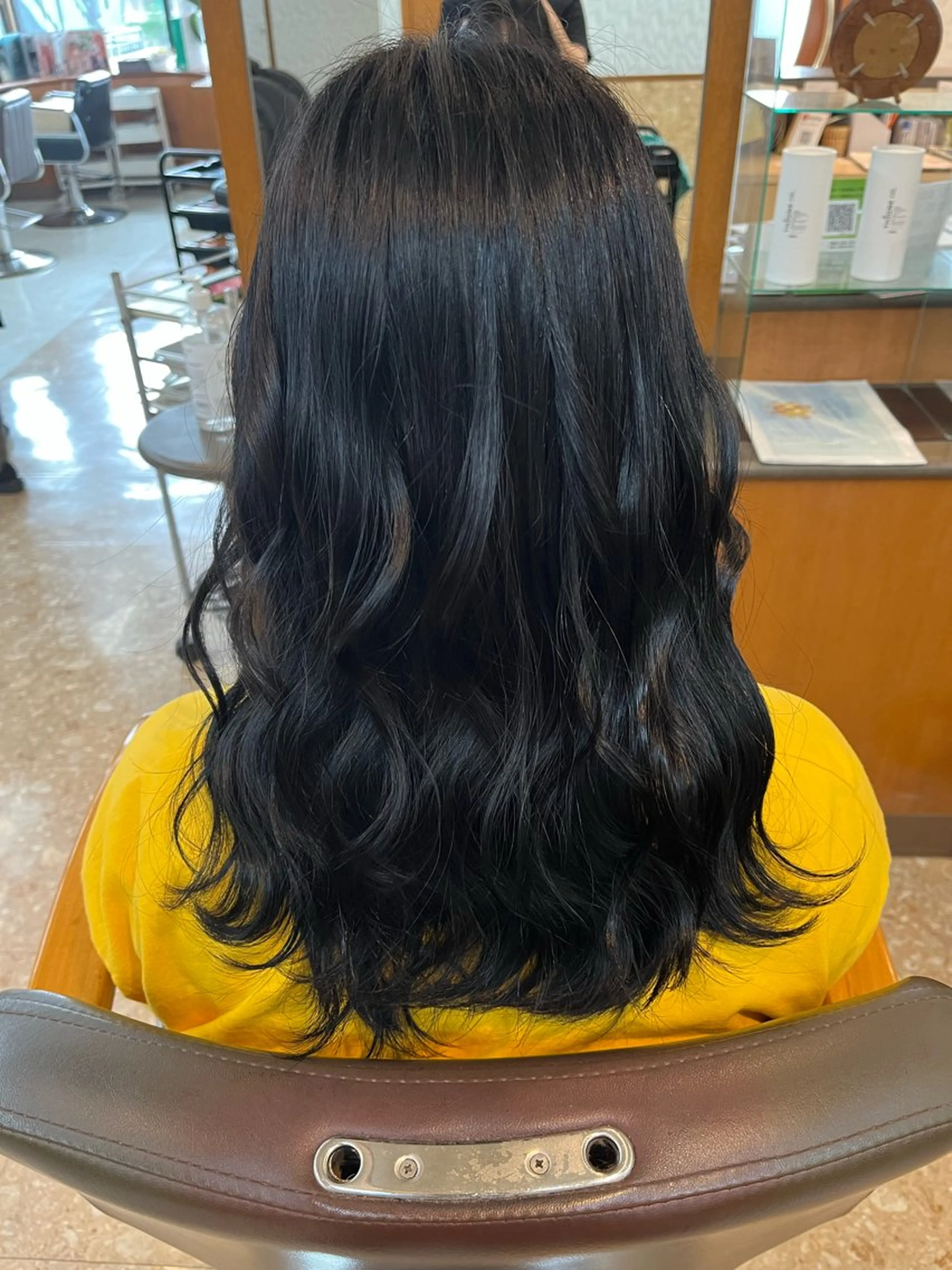 ロング カラー 熊谷 はつなのヘアスタイル