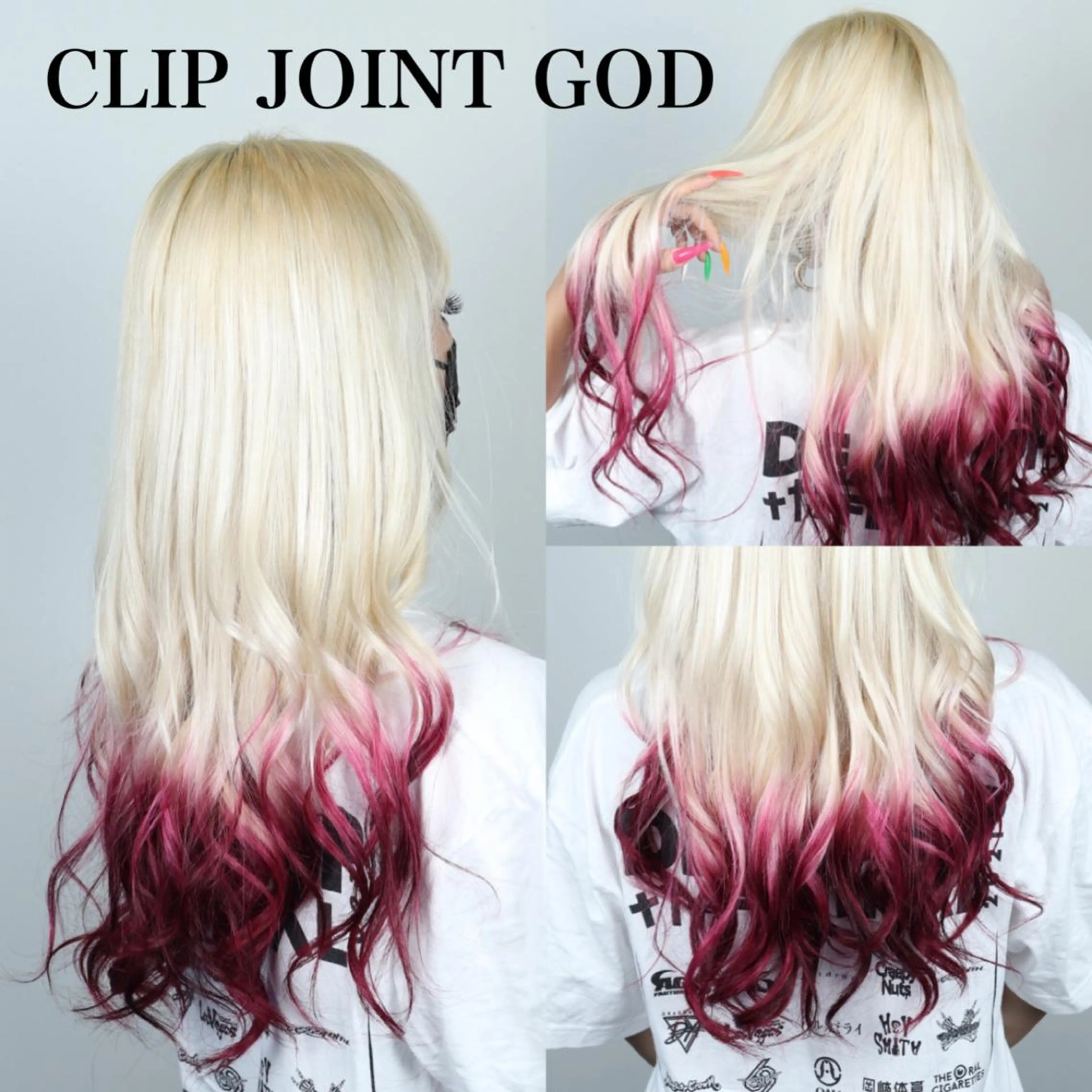 ロング カラー ブロンド グラデーションカラー ハイトーンカラー レッドカラー ヘアカラー トリートメント ヘアセット 秋葉 洸平のヘアスタイル