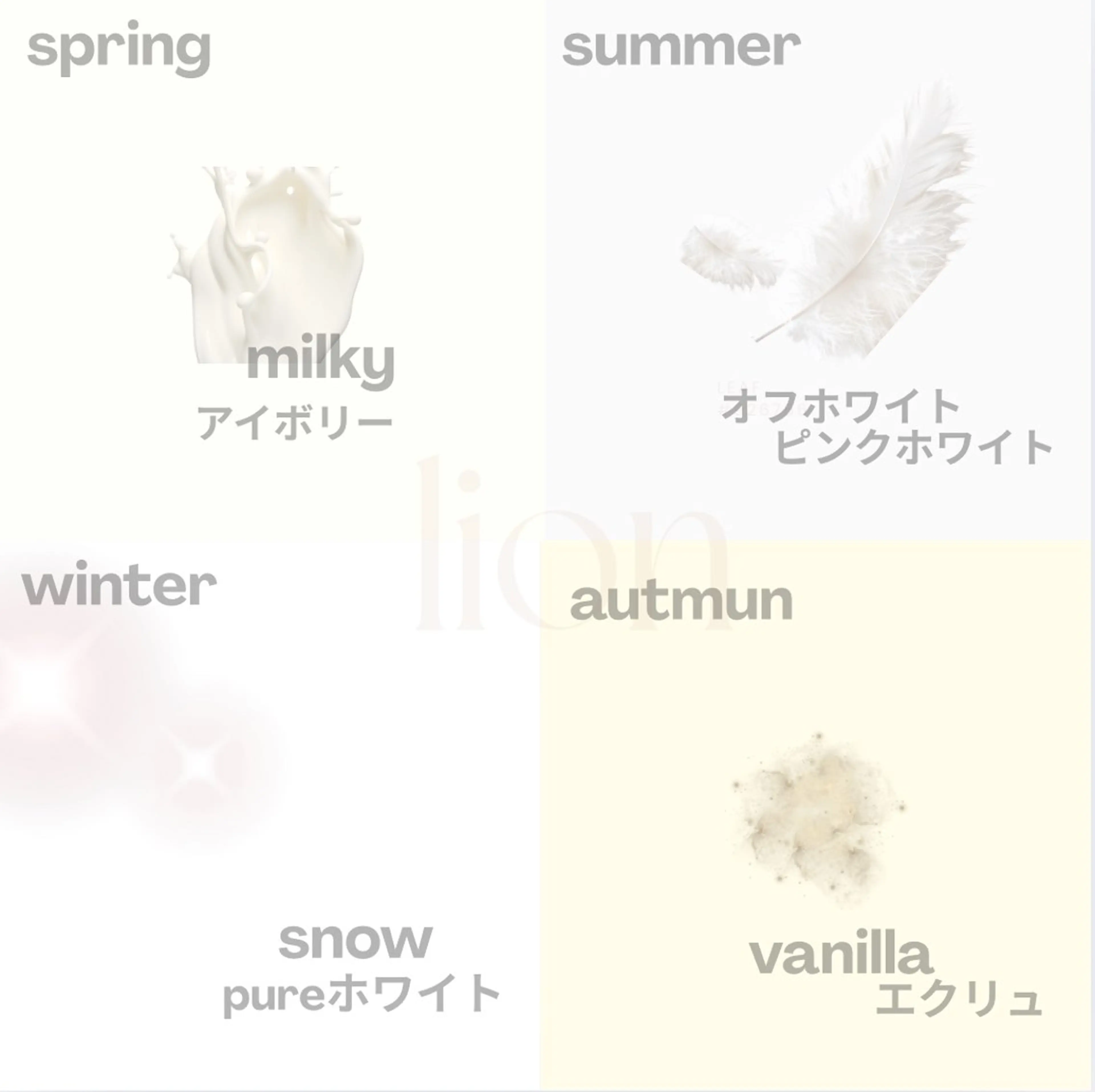 パーソナルカラー骨格顔タイプサロン/lion所属・パーソナルカラー lionのその他イメージ