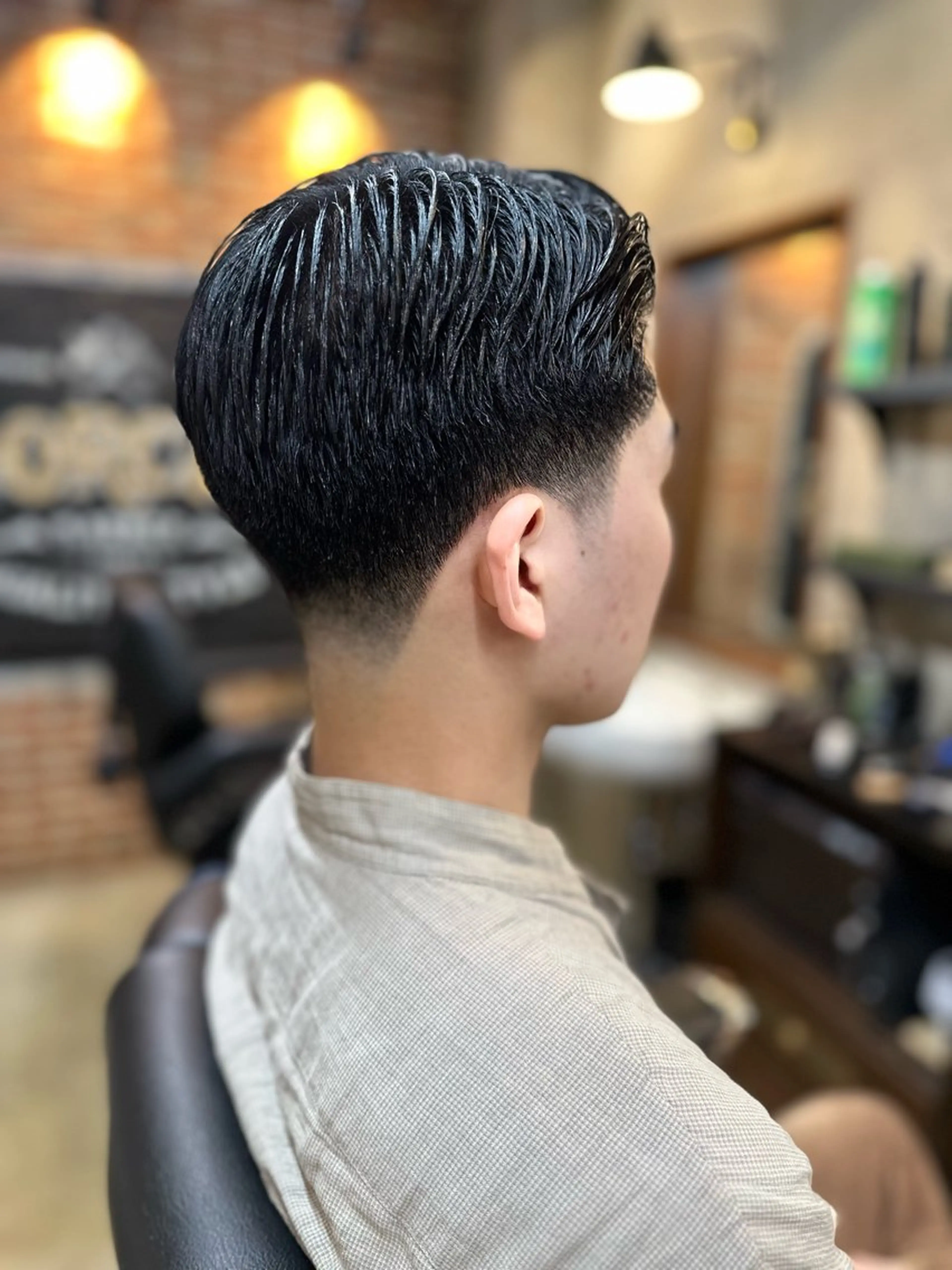 ショート メンズ フェードカット Dorcus barber quality style ドルクス上野店 バーバーショップ所属・坂本 虹昂のヘアスタイル