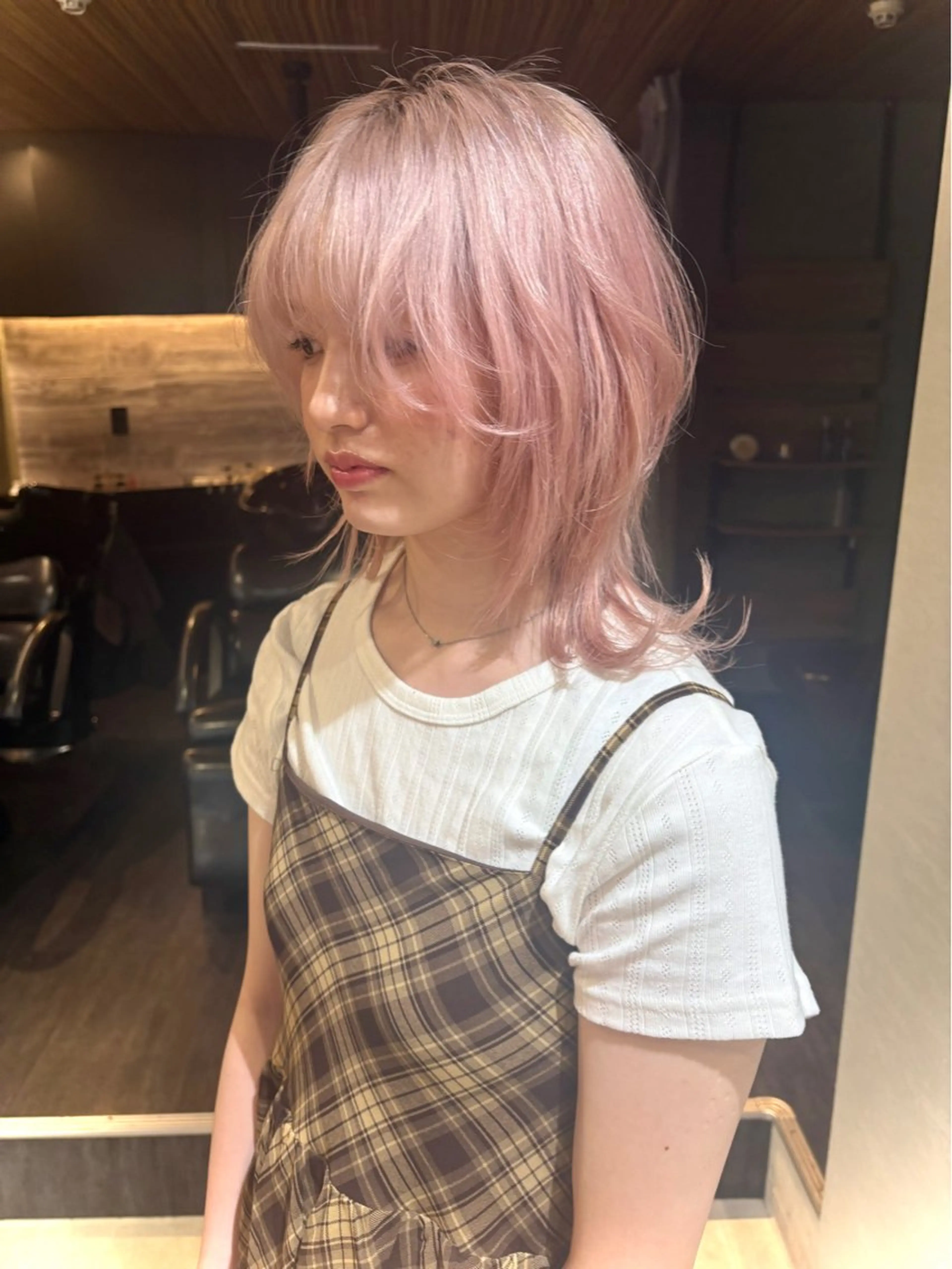 🧤トリプルカラー🧤透明感*ミルクティー🧸*ペール系️🫧*(ブリーチ2回,カラー1回 )＋long priceの写真