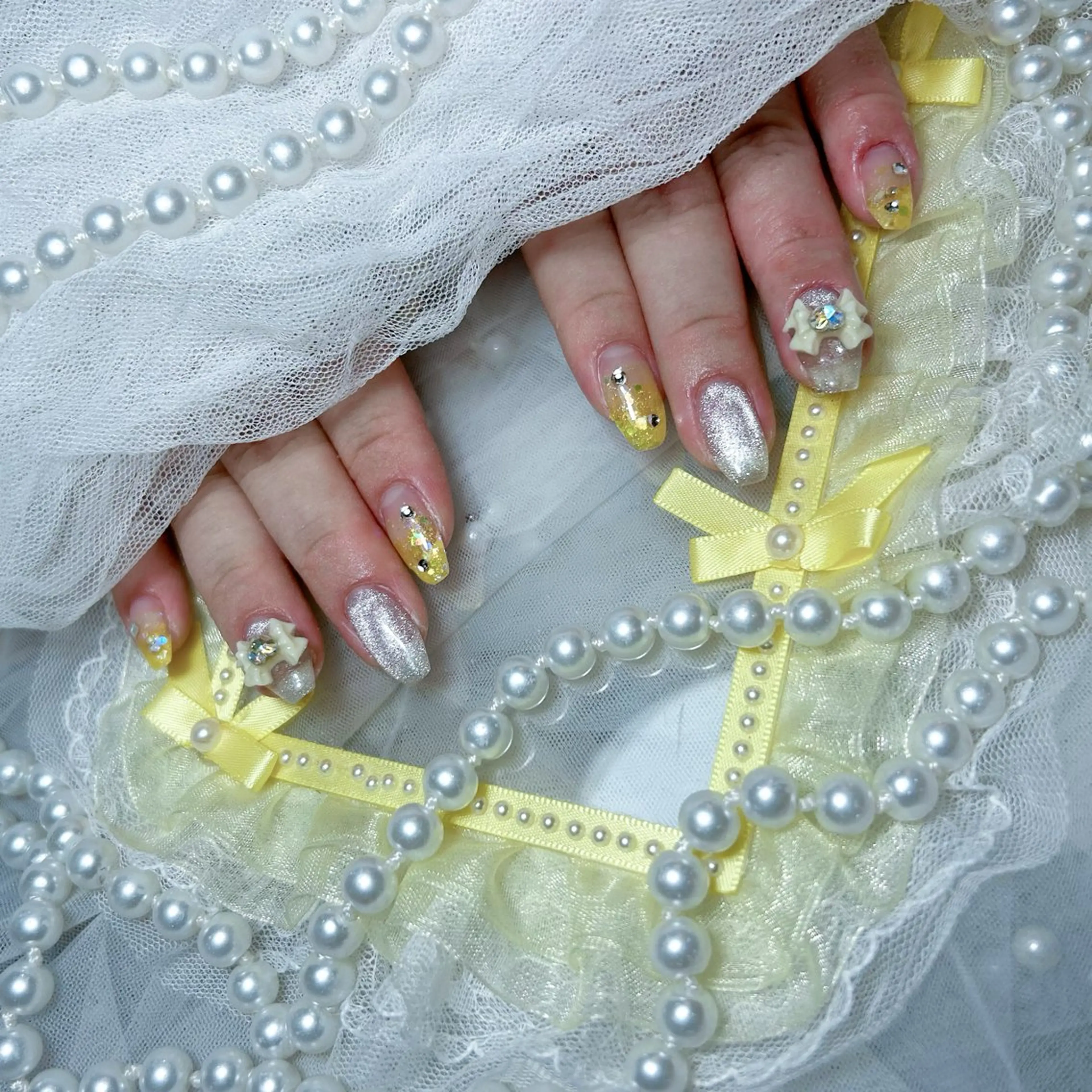 ネイル Yudia🩵 Yuiのネイルデザイン