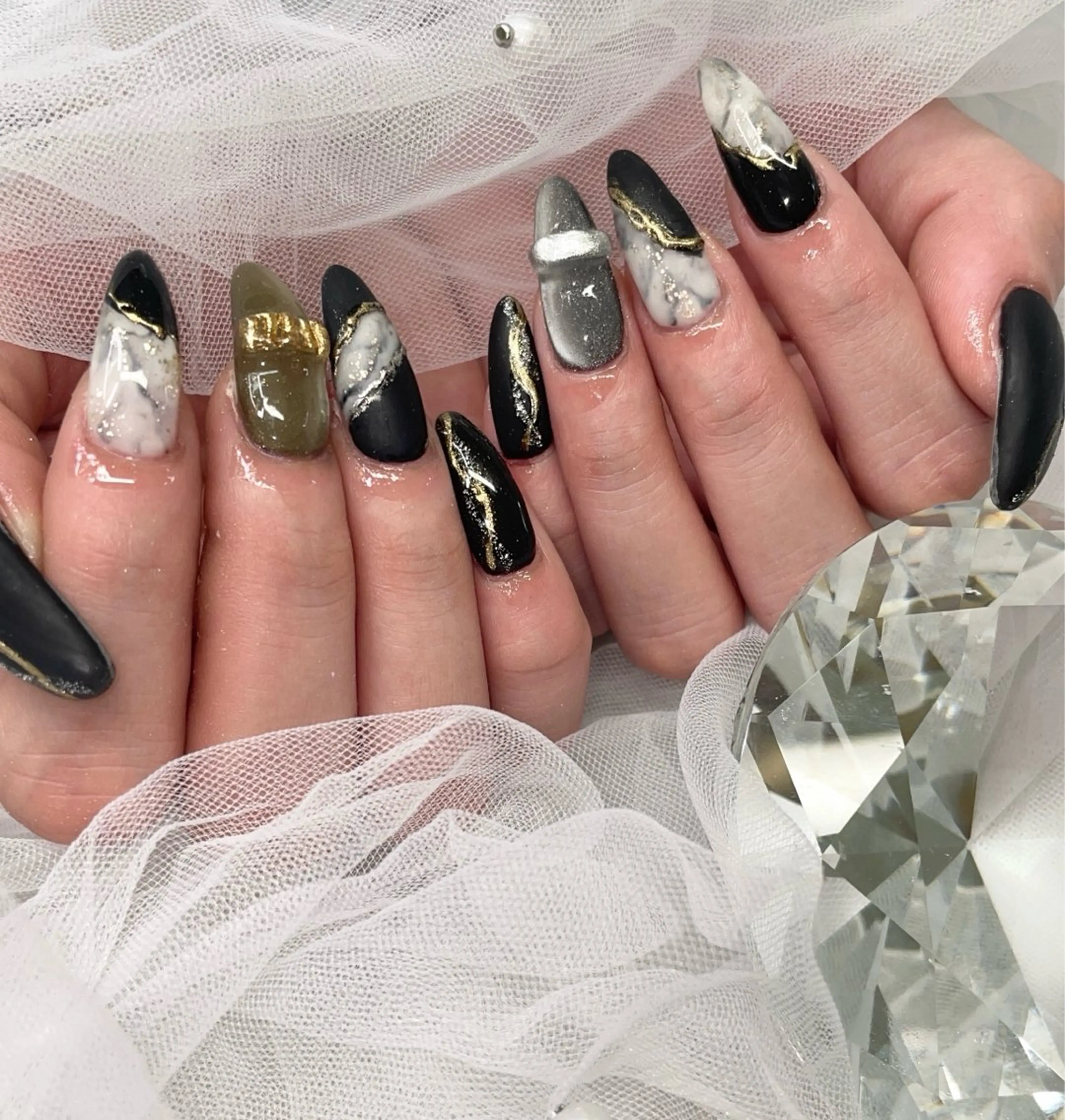 ネイル ハンドネイル Emma Jewel所属・Emma Jewel🏛️♡のネイルデザイン