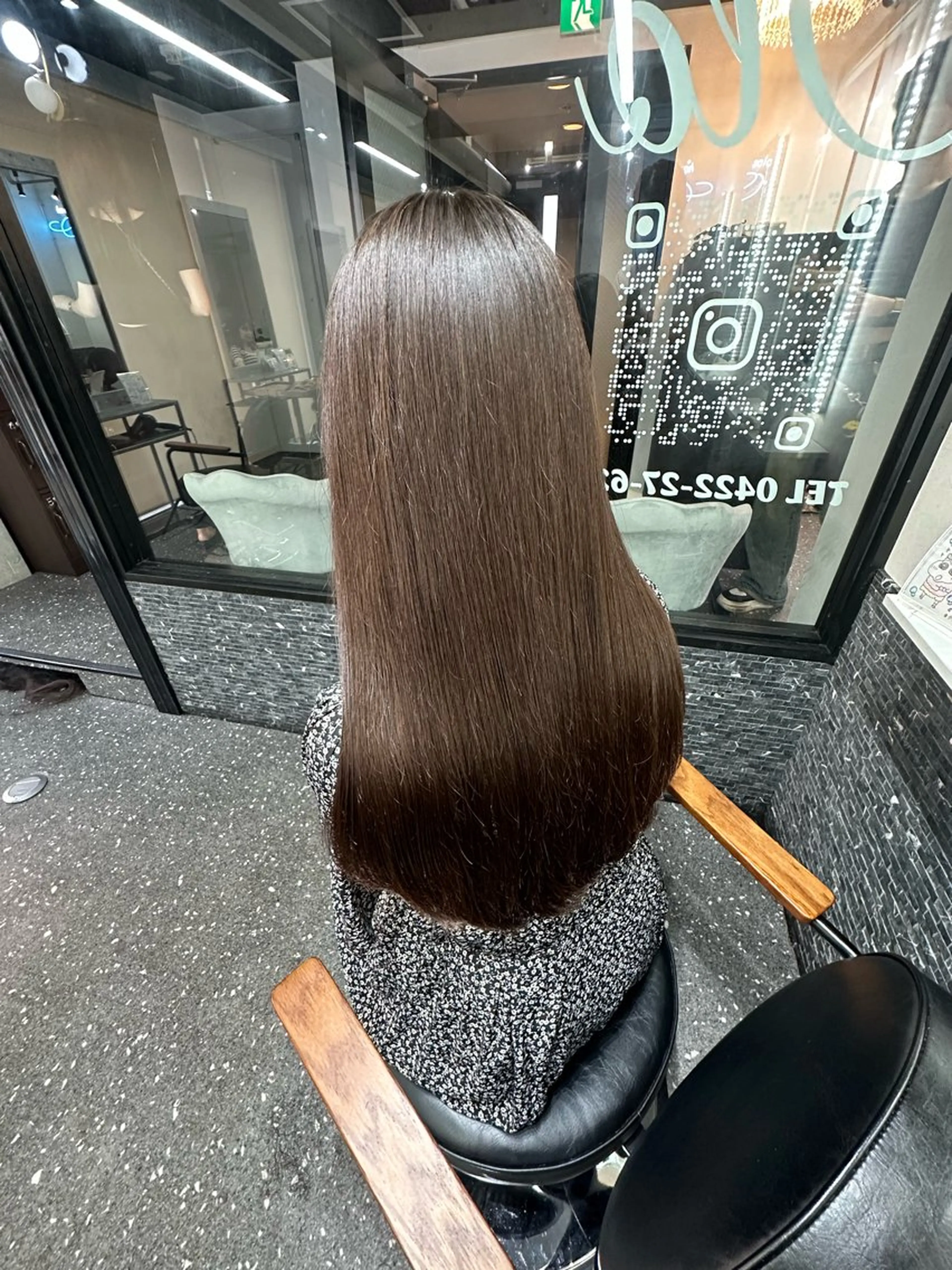 ロング カラー パーマ カット ヘアカラー 縮毛矯正 トリートメント 髪質改善⭐️縮毛矯正 吉祥寺⭐️Rinaのヘアスタイル