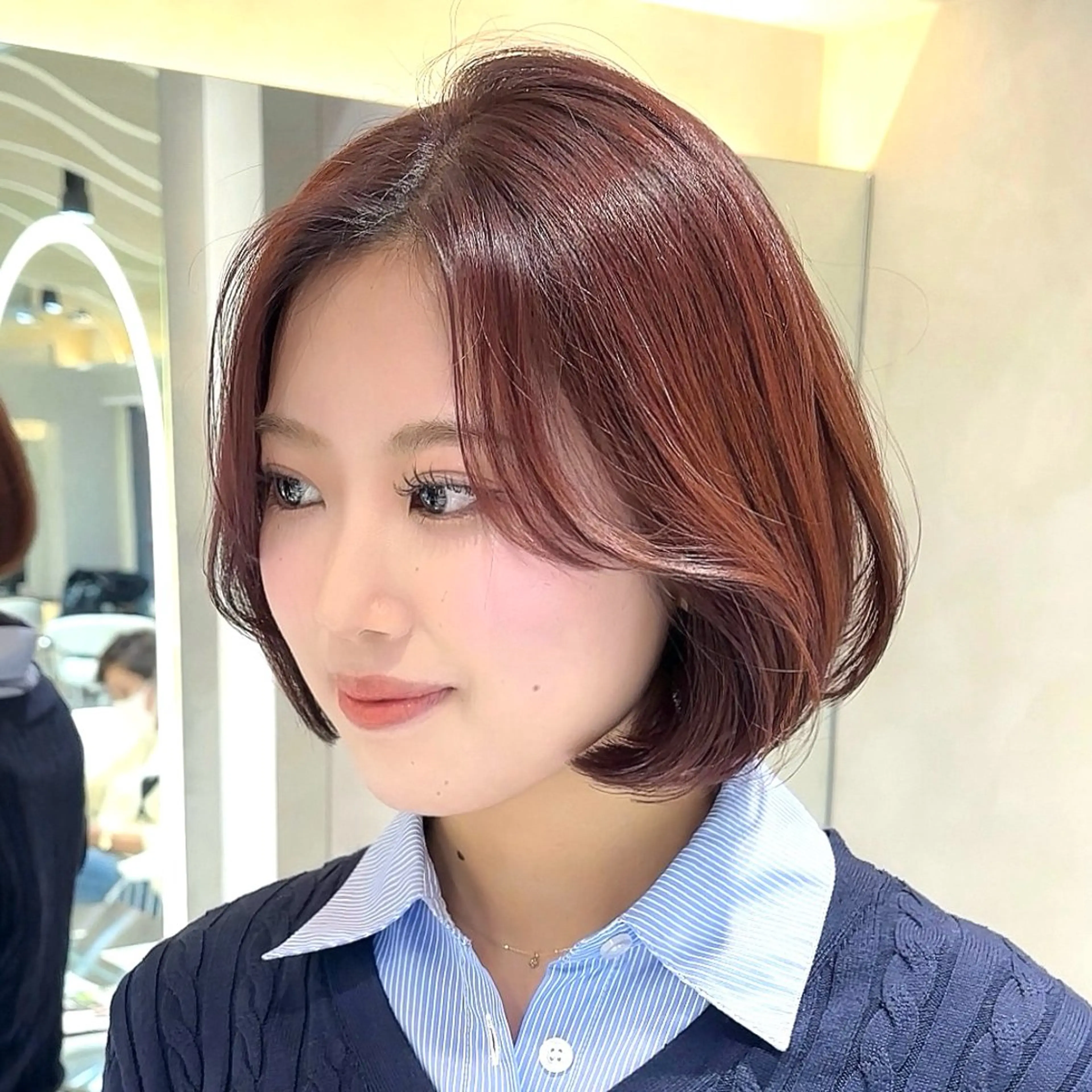 【💖人気No.1💖】似合わせボブ/レイヤーカット➕高発色N.カラー🪄︎︎➕超高保湿スチームトリートメント🫧の写真