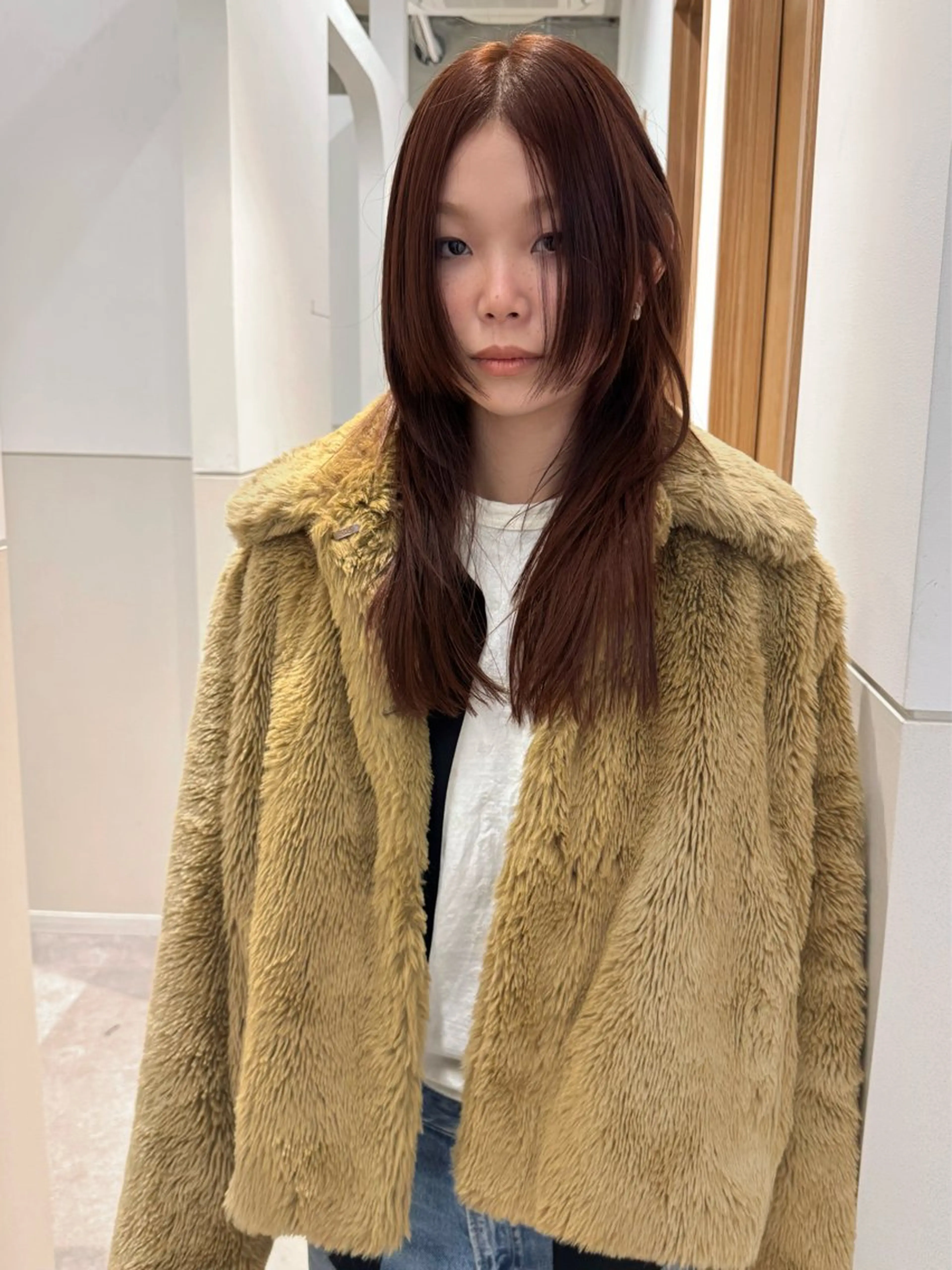 セミロング カラー カット ヘアカラー トリートメント misa___boo MISAのヘアスタイル