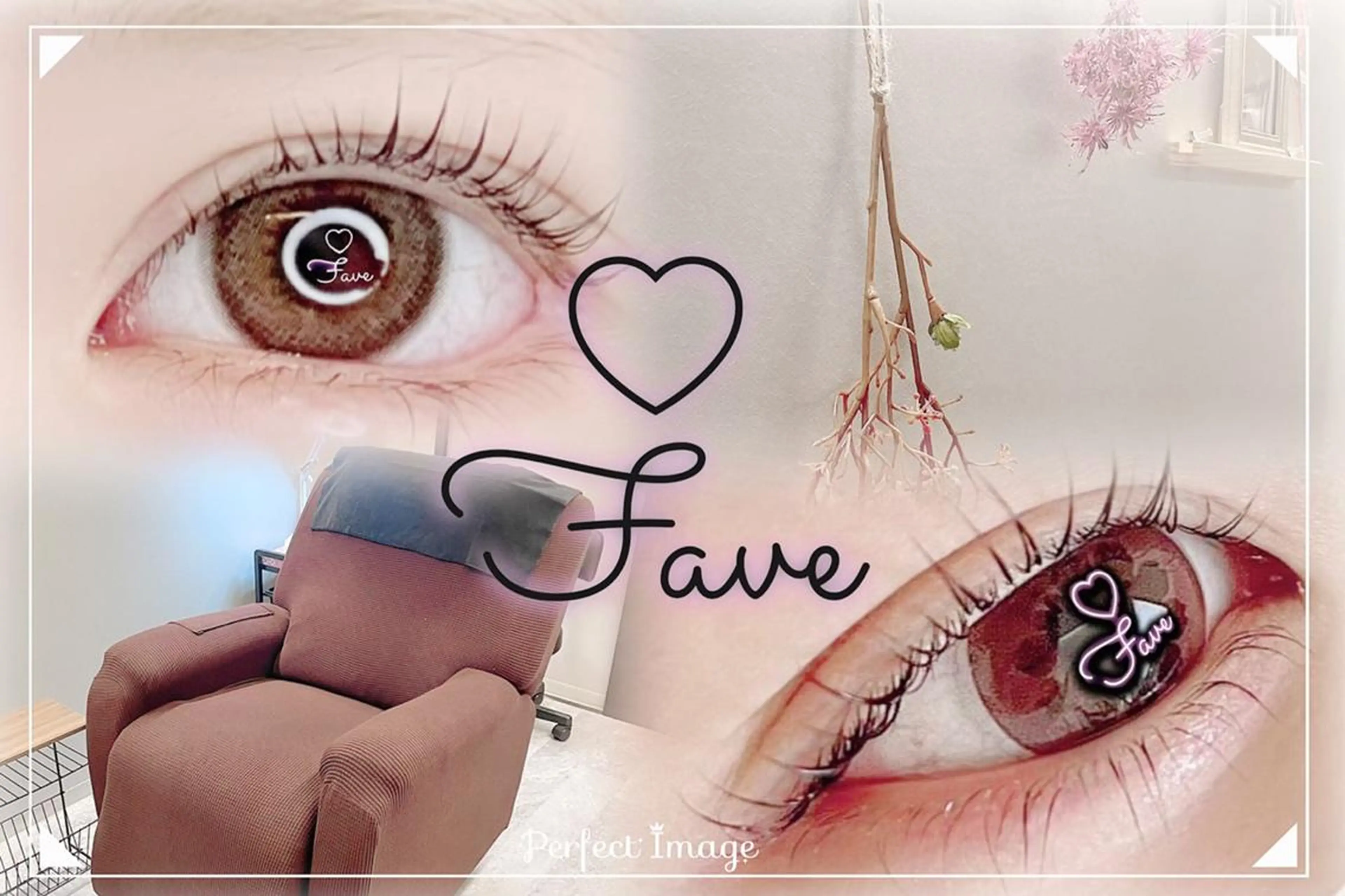 マツエク・マツパ アイブロウ Fave ♡harunaのマツエク・マツパデザイン