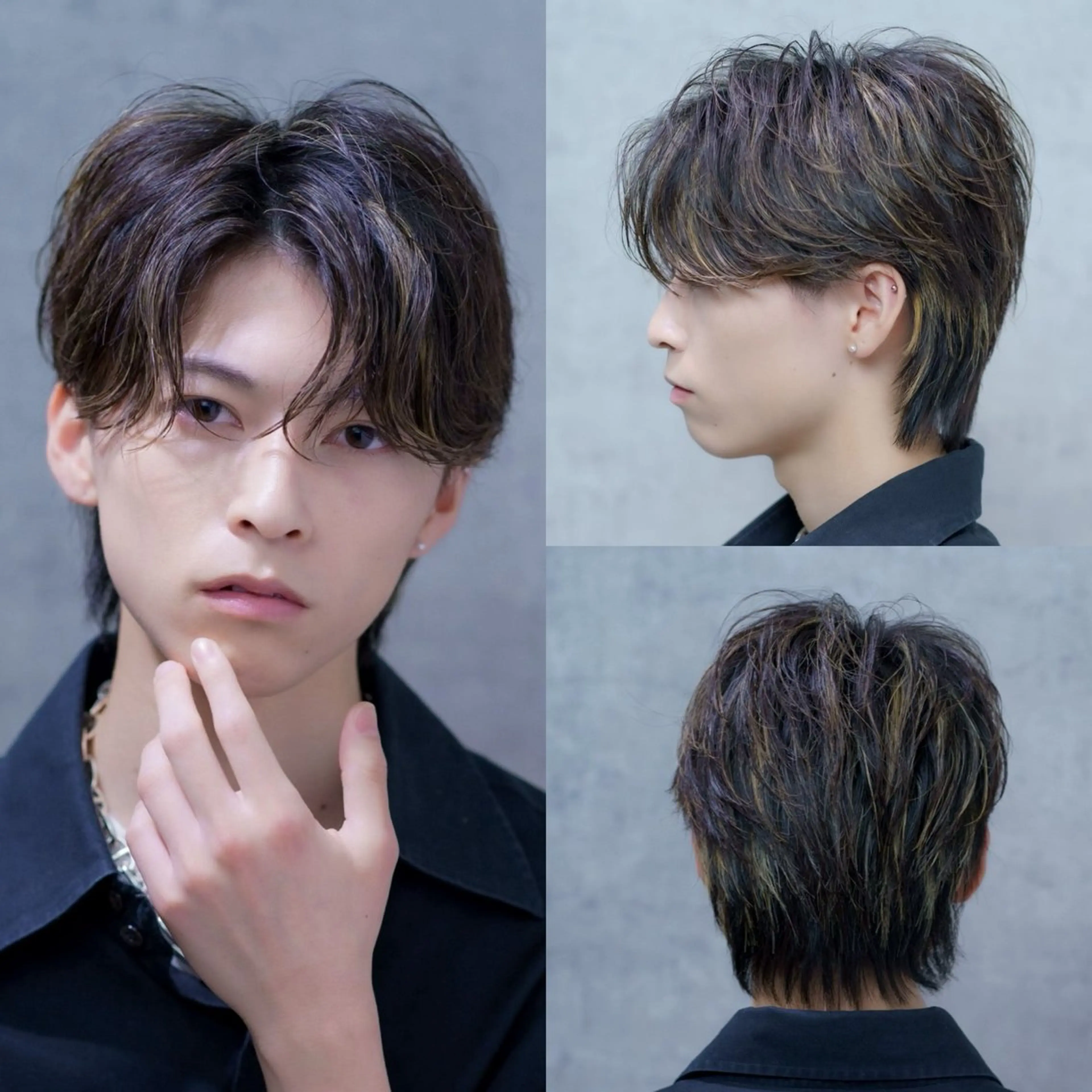 メンズ リタッチ モデル募集/栗原優希のヘアスタイル