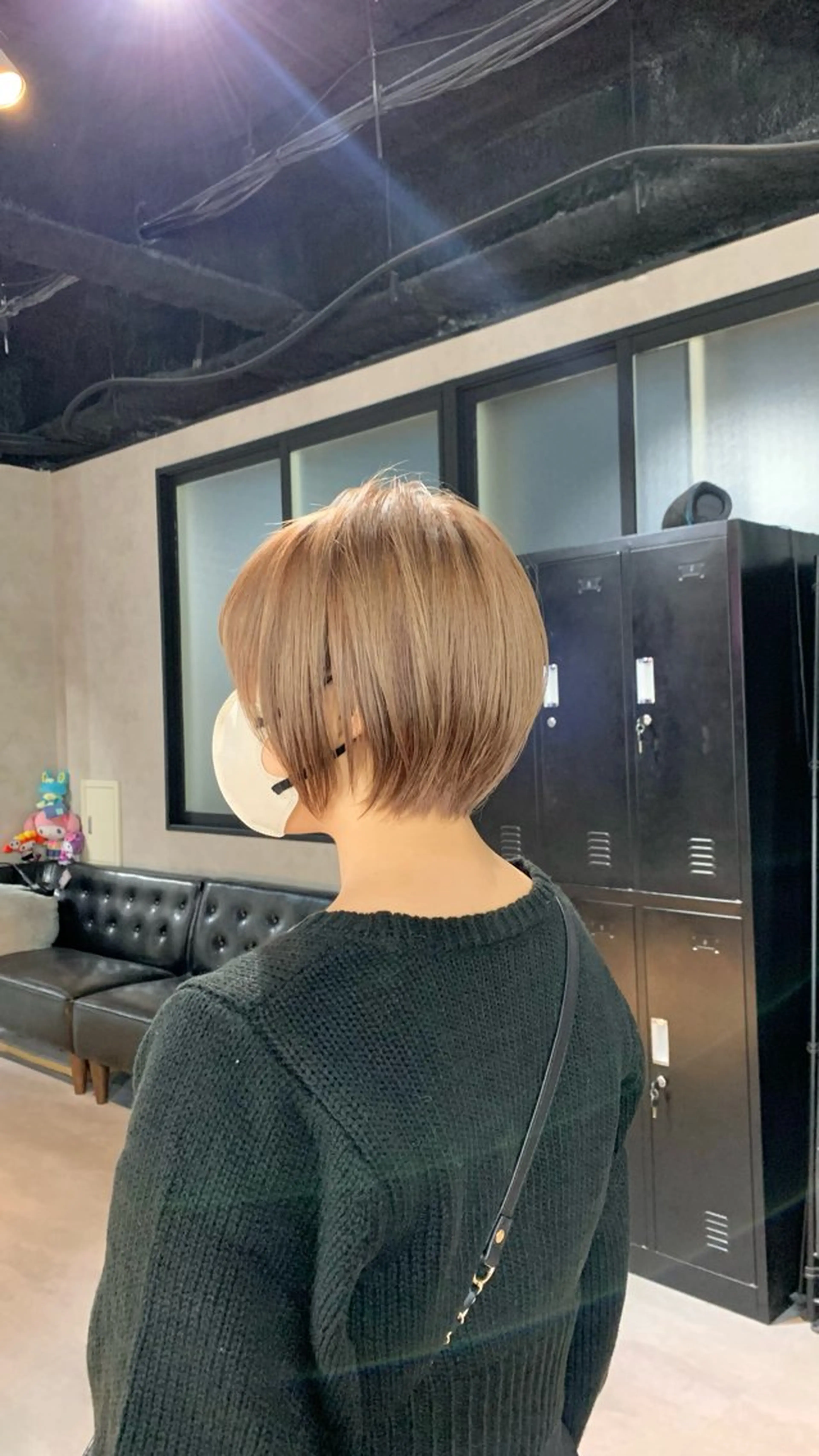 ショート カラー ブラウンカラー ミルクティーブラウン ショートヘア KISS SWAN所属・B E C H I C O〔べち子〕のヘアスタイル