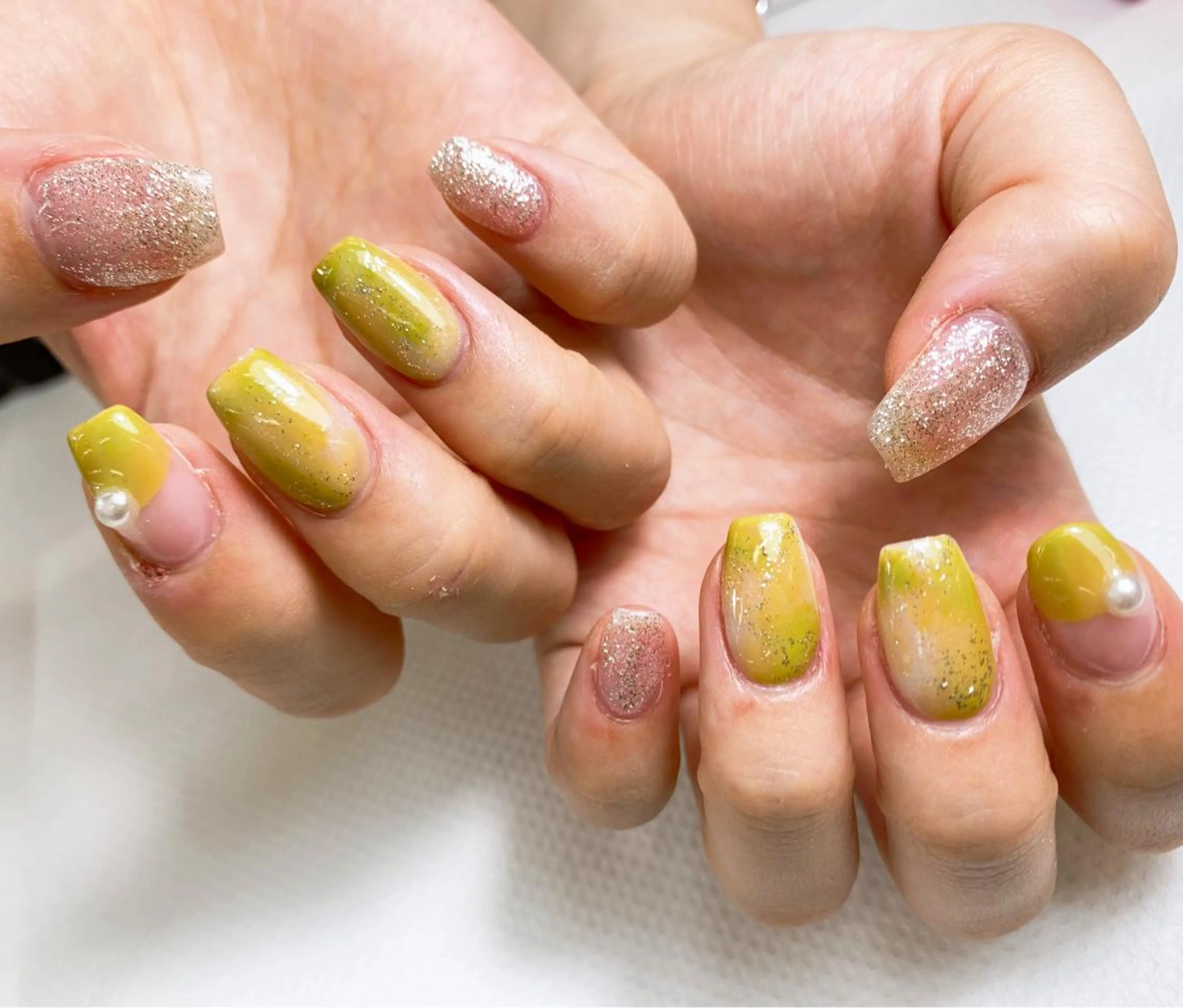 ネイル ⭐︎休業中の練習⭐︎ JNA認定講師髙橋のネイルデザイン