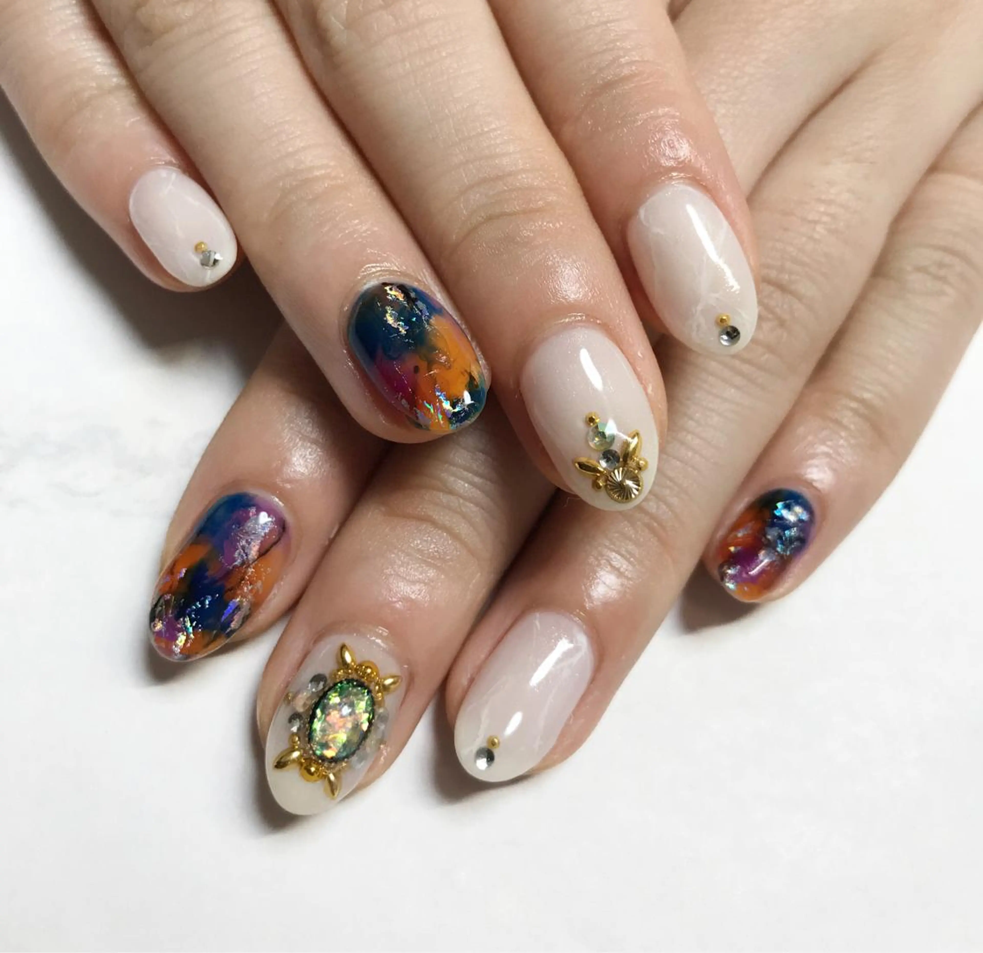 ネイル nail salon en familleのネイルデザイン