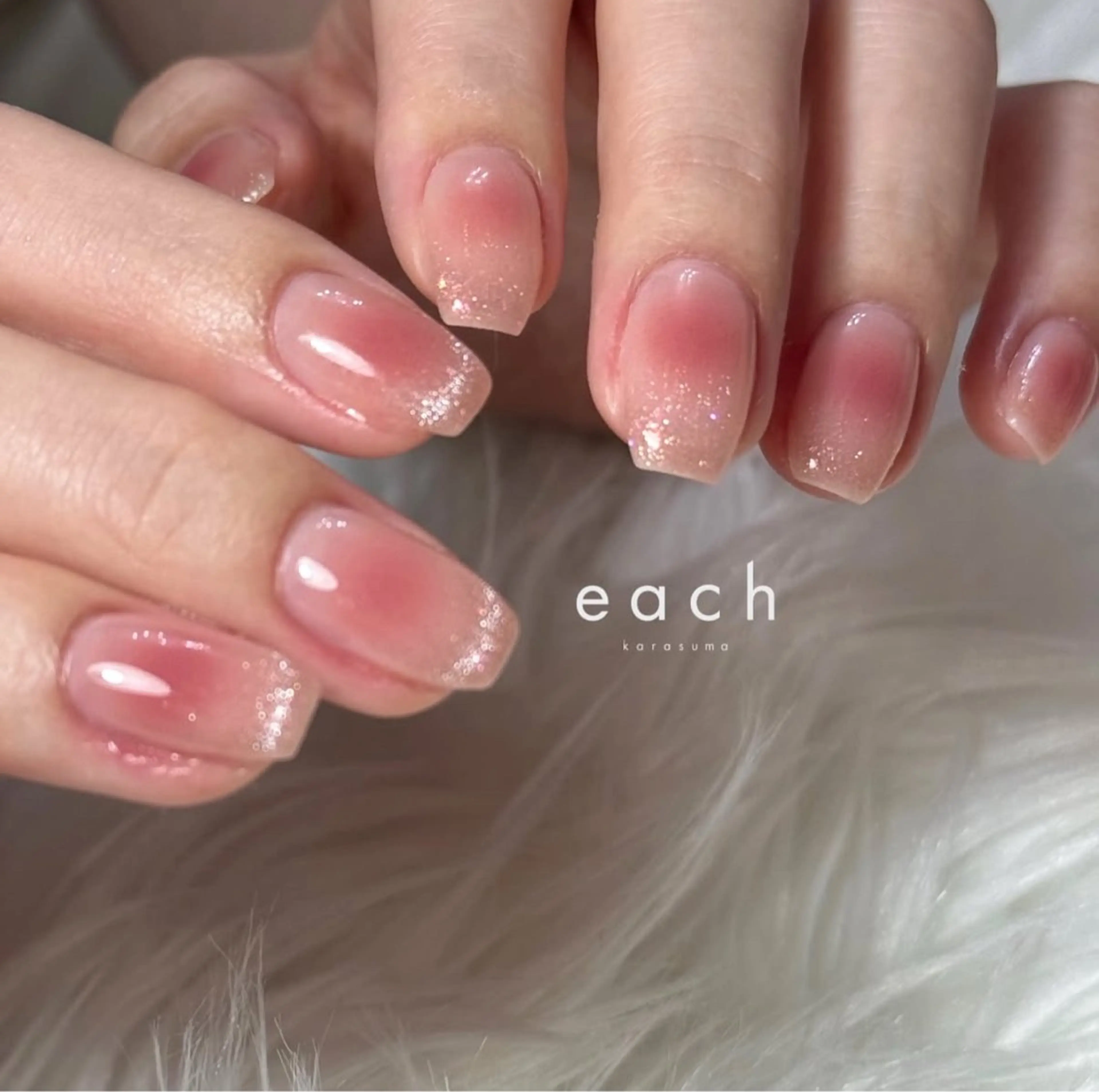ネイル マグネットネイル ハンドネイル each kiyokaのネイルデザイン