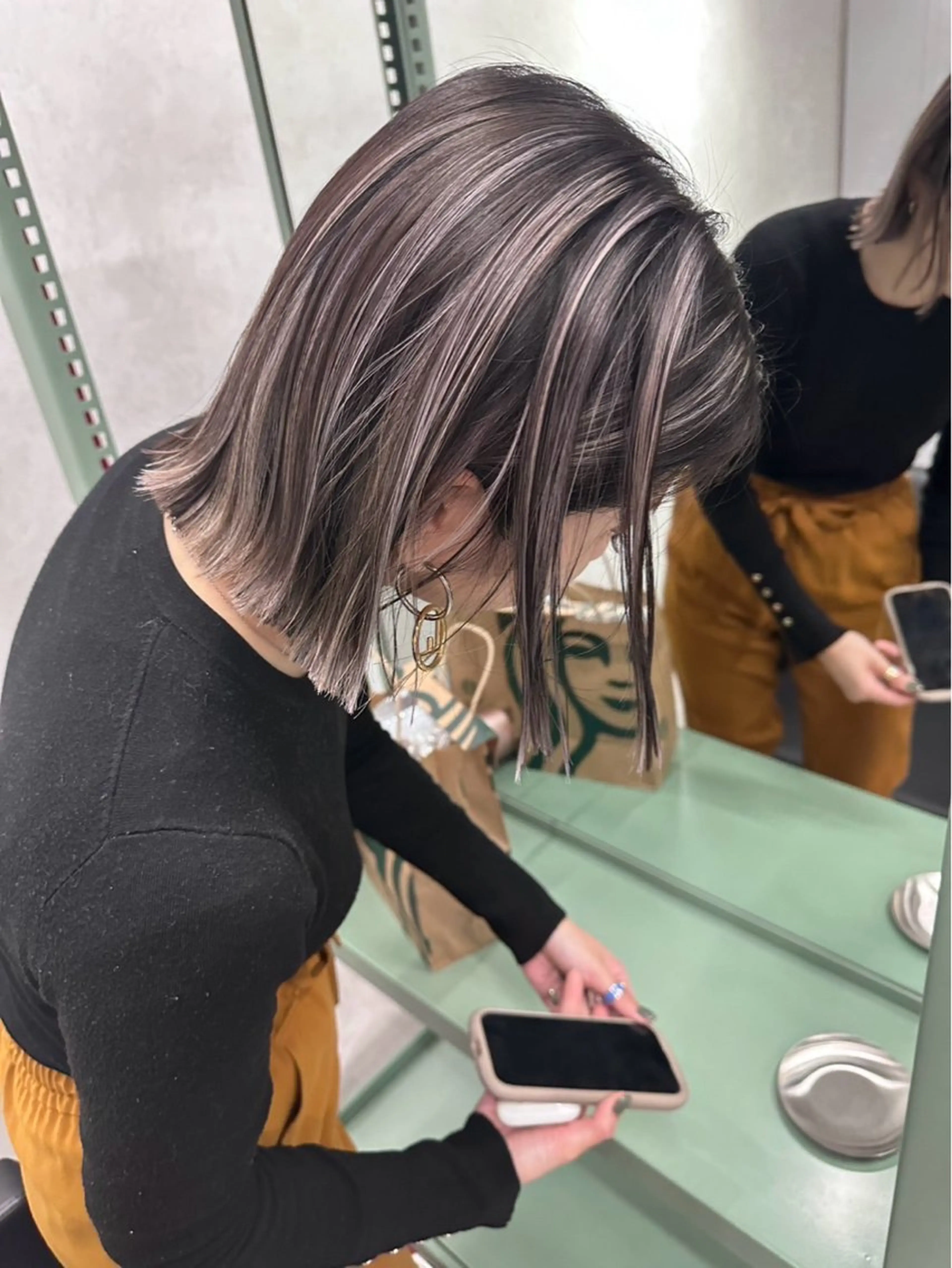 カラー 原宿/ハイトーン ⭐︎airi⭐︎のヘアスタイル