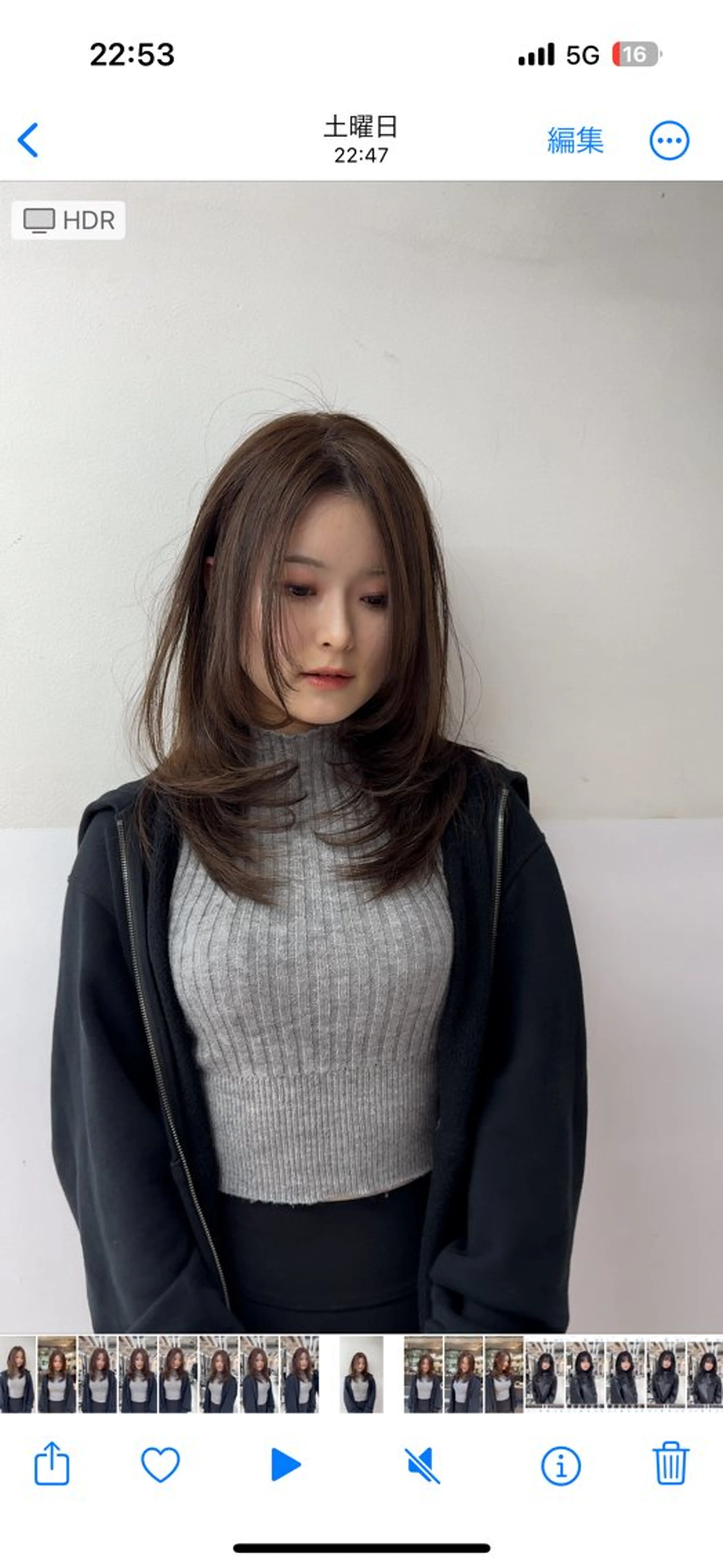 ミディアム レイヤーカット/ 堀匠吾のヘアスタイル