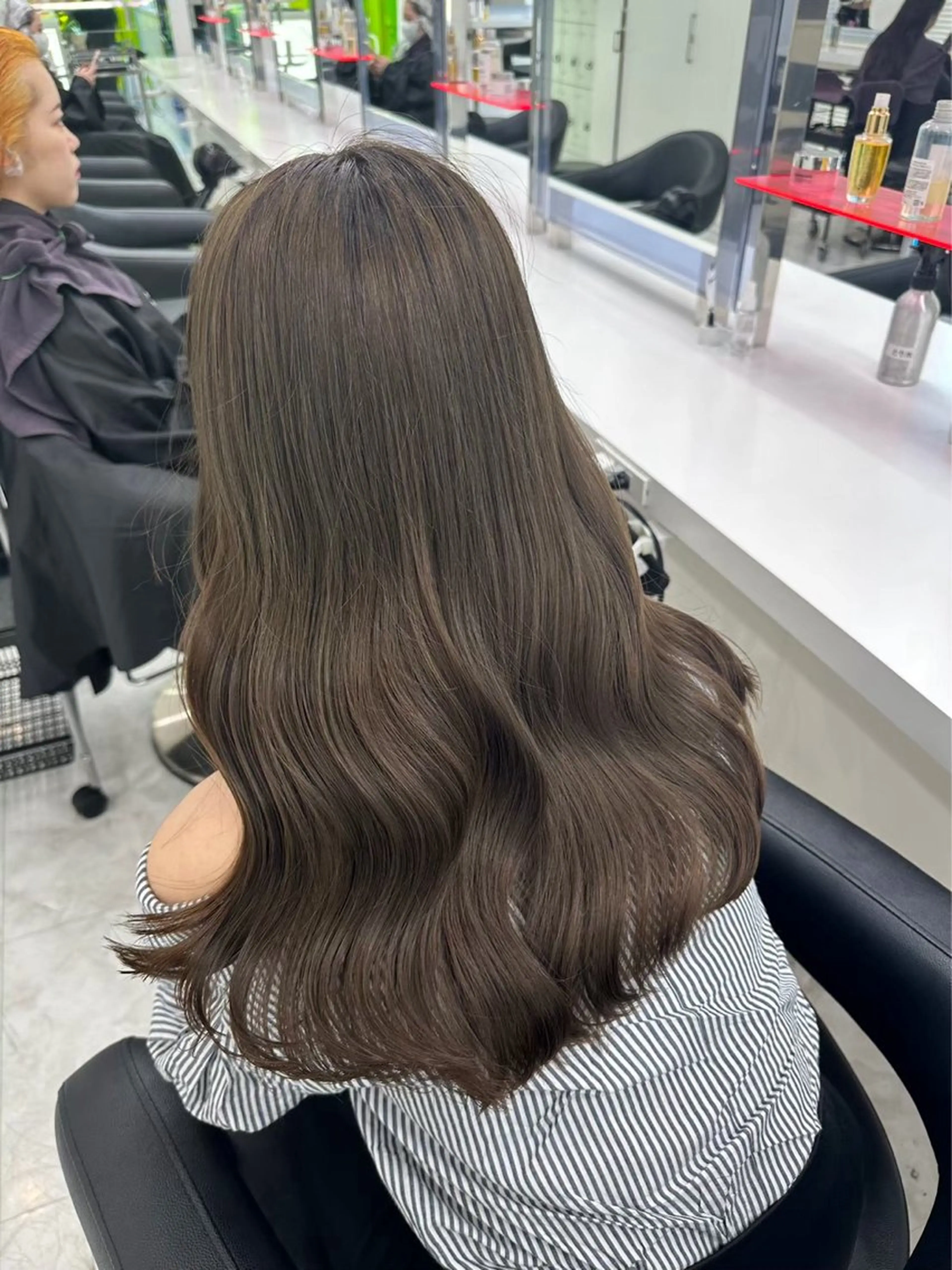 ロング カラー ヘアアレンジ ヘアカラー 🎀 yuuka🎀のヘアスタイル