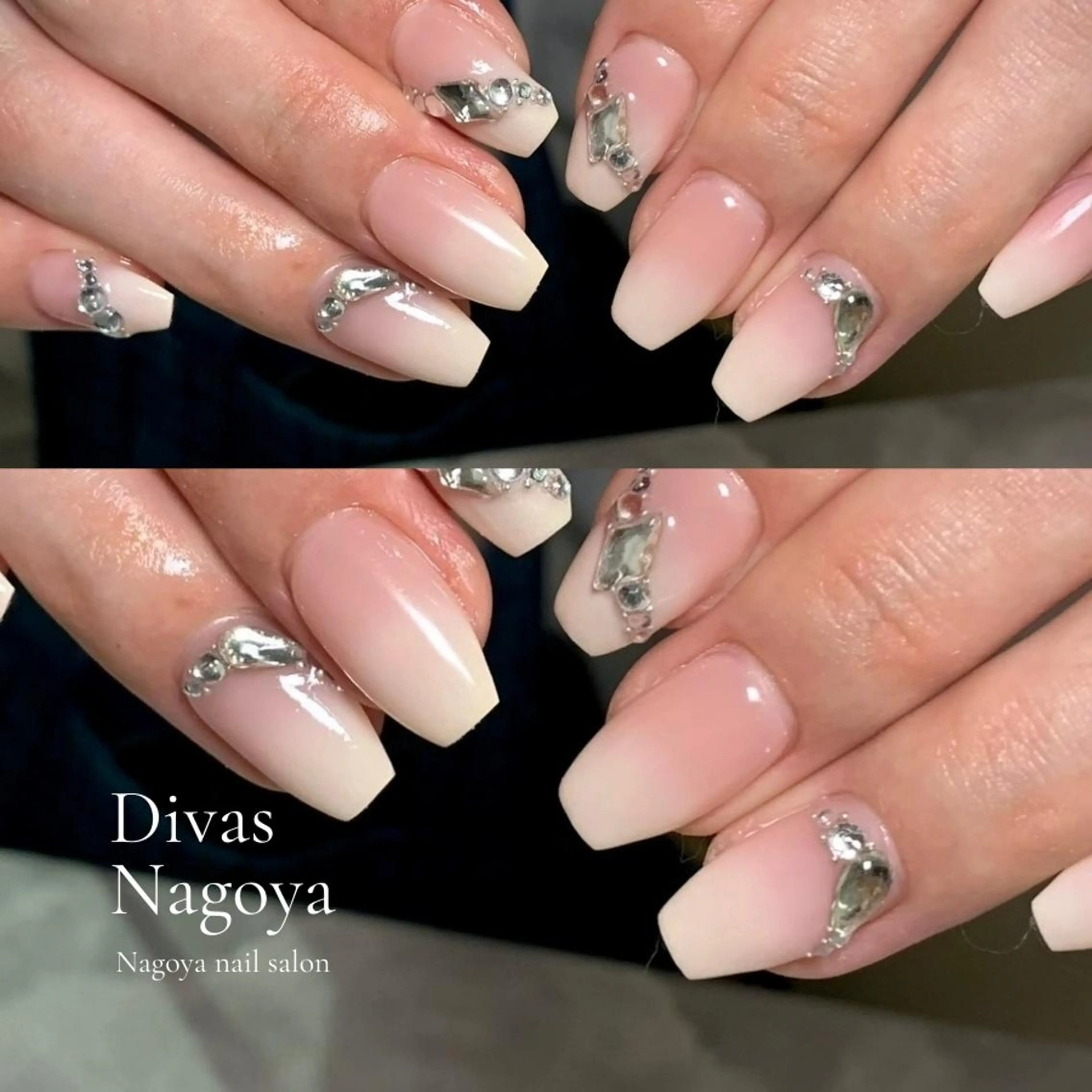 ネイル アートネイル 長さ出し ジェルネイル 韓国ネイル マグネットネイル 🎀Sakae D.d nail🎀のネイルデザイン