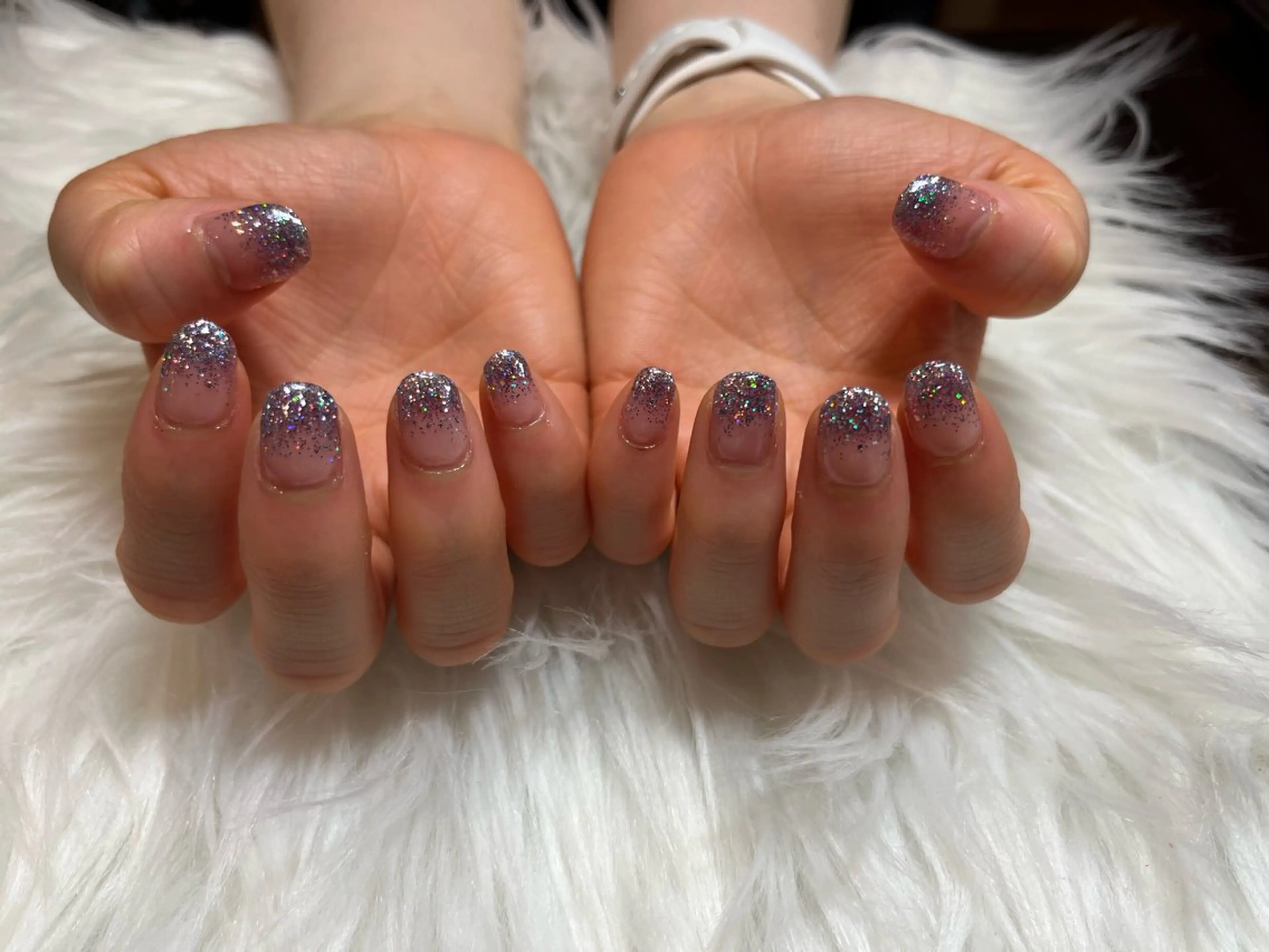 ネイル ラメ(グリッター) ラメグラデーション joieange 心斎橋店   藤田のネイルデザイン