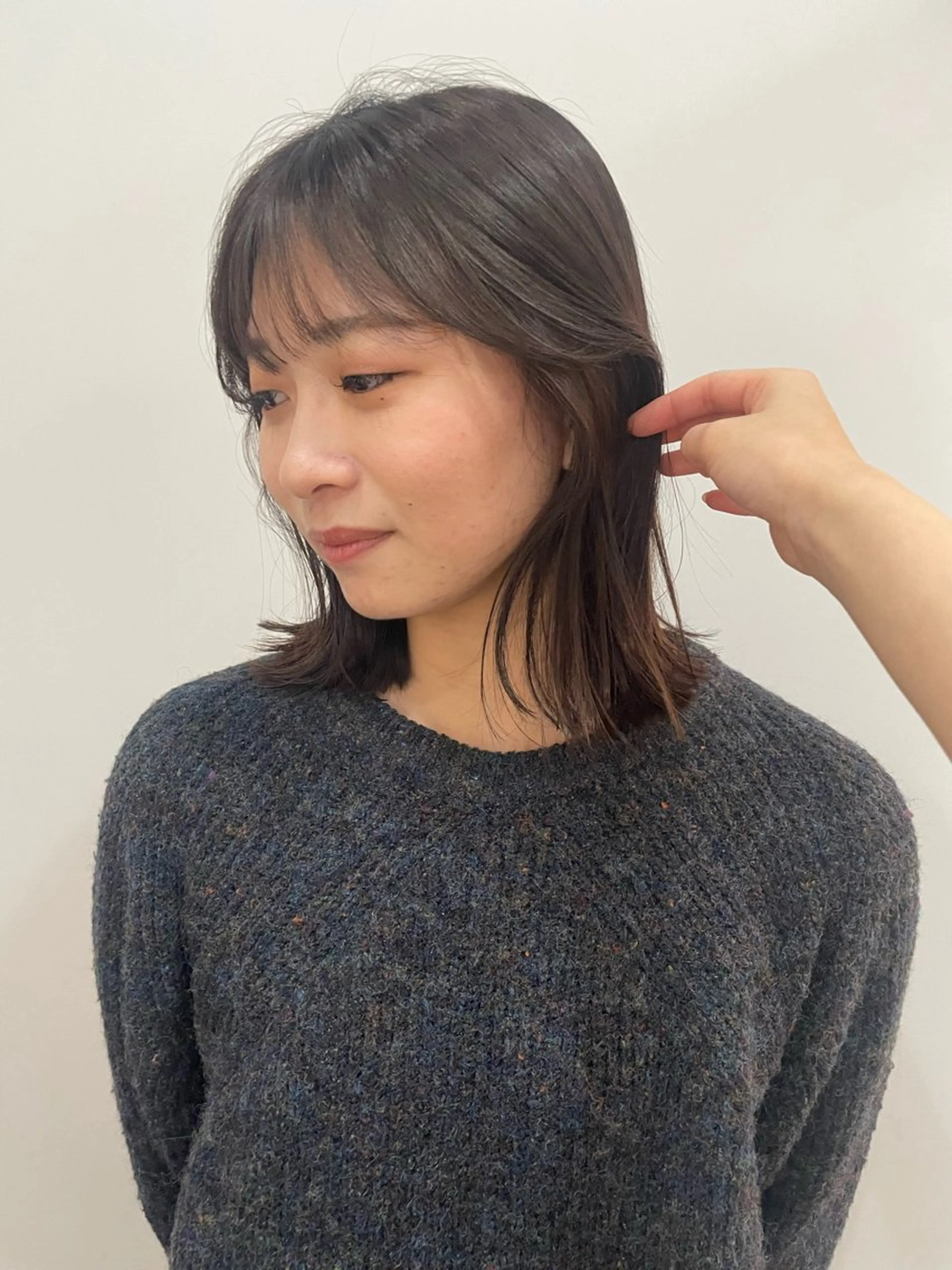 カット ヘアカラー ハナ🌼 梅田/ボブ/パーマのヘアスタイル