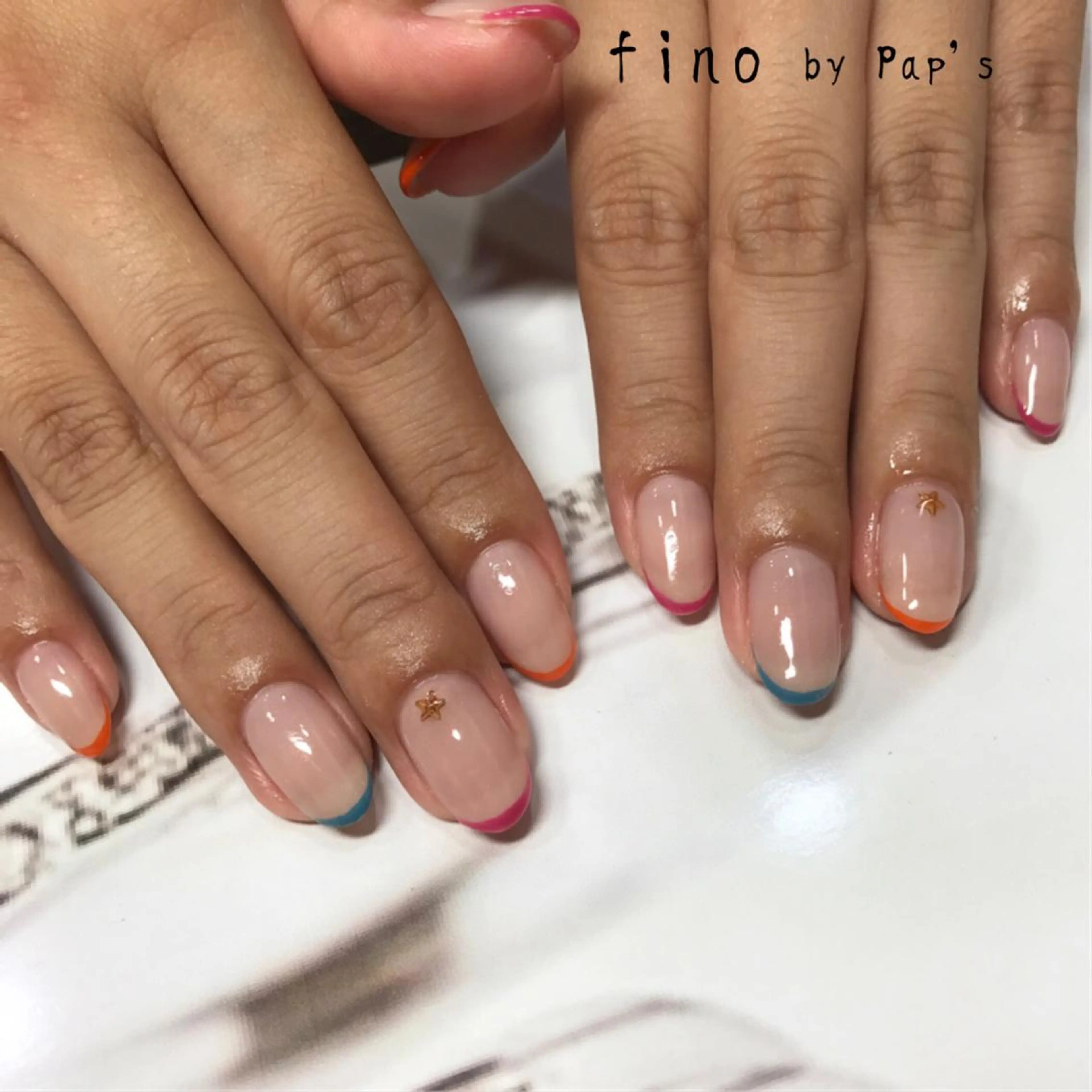 ネイル fino by Pap's所属・西畠 真由美のネイルデザイン