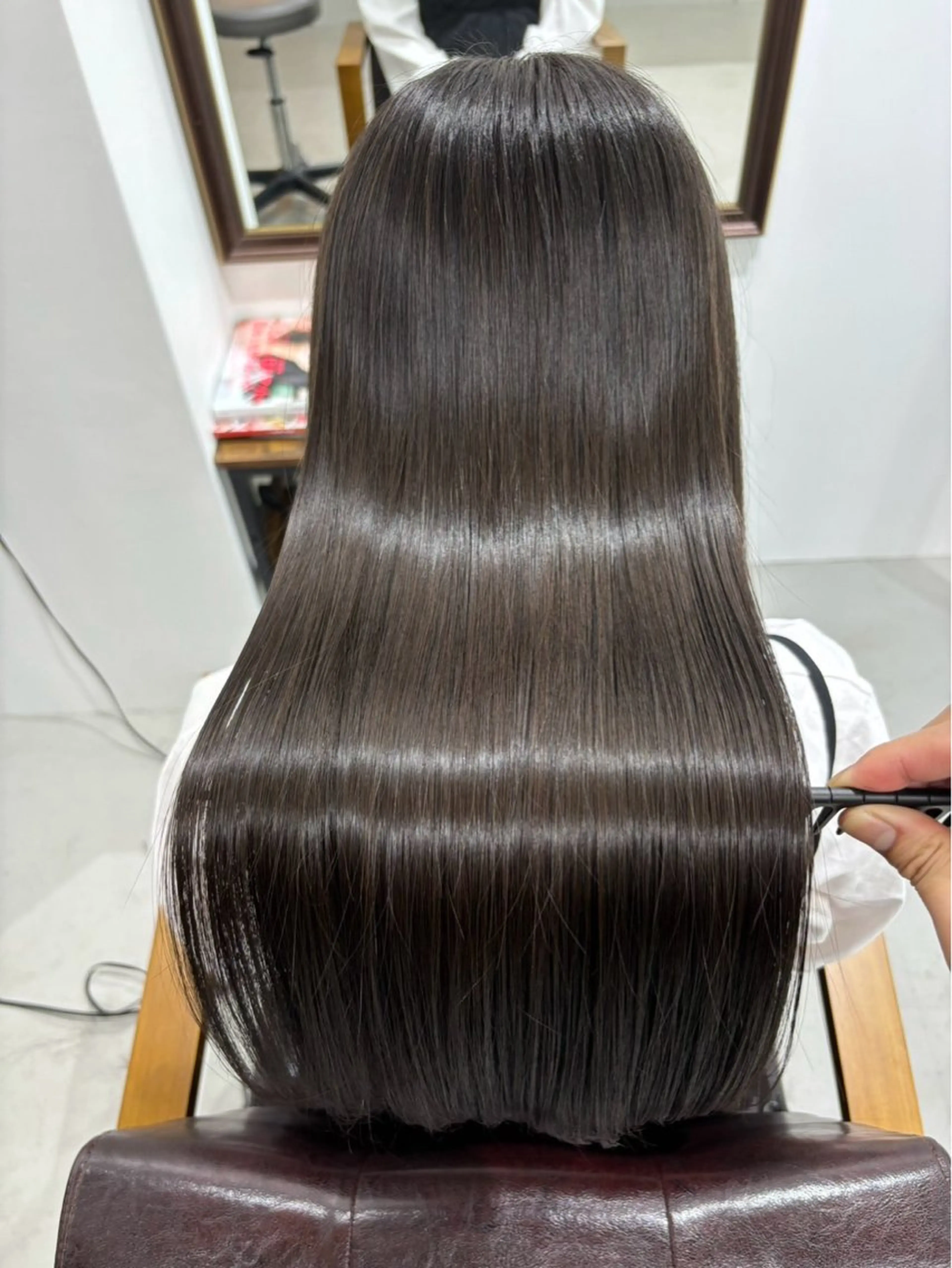 【髪質改善】酸性縮毛矯正のみの写真