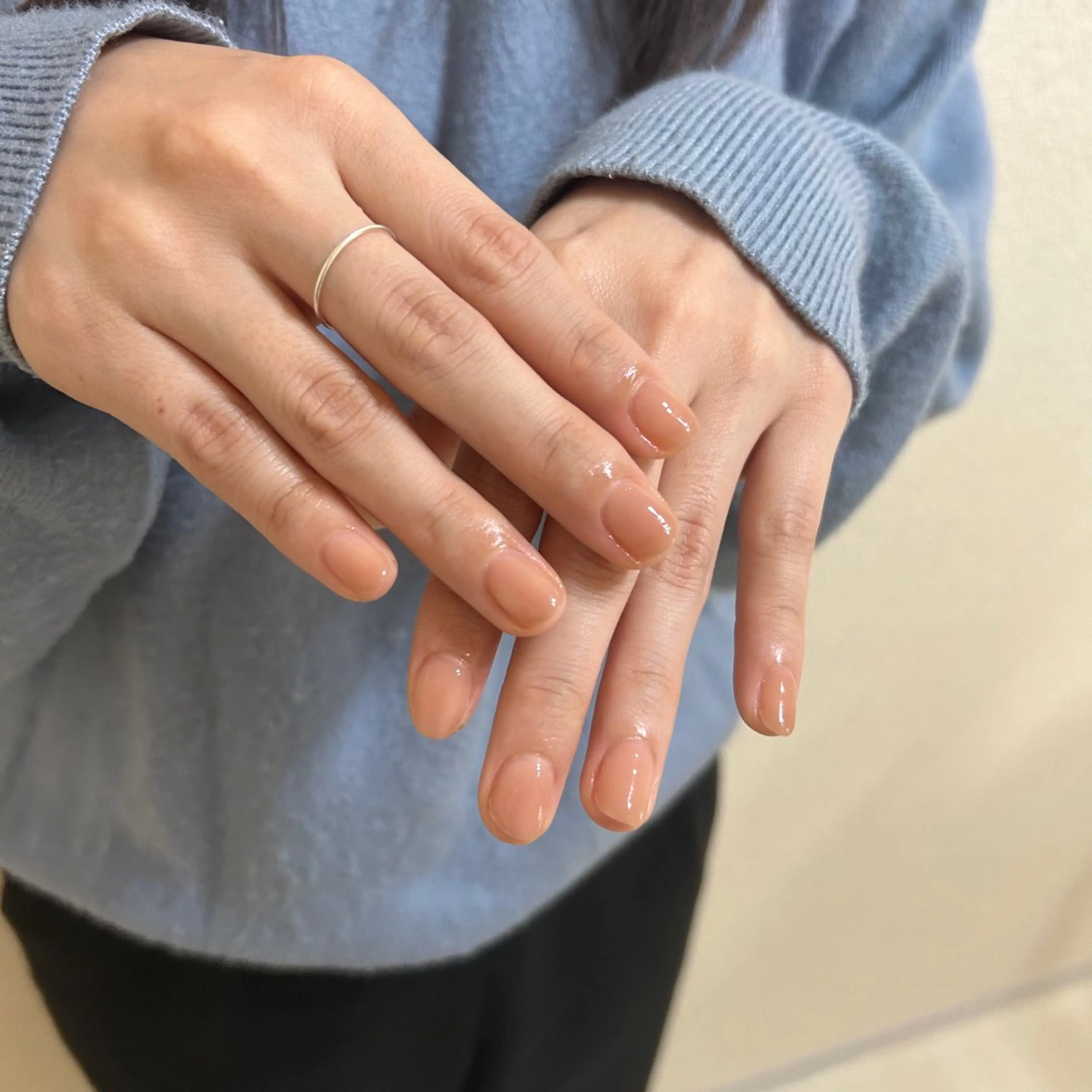 ネイル ブルー フットネイル ジェルネイル キラキラネイル 韓国ネイル RooM -produce by maynail-所属・RooM -mizuki-のネイルデザイン