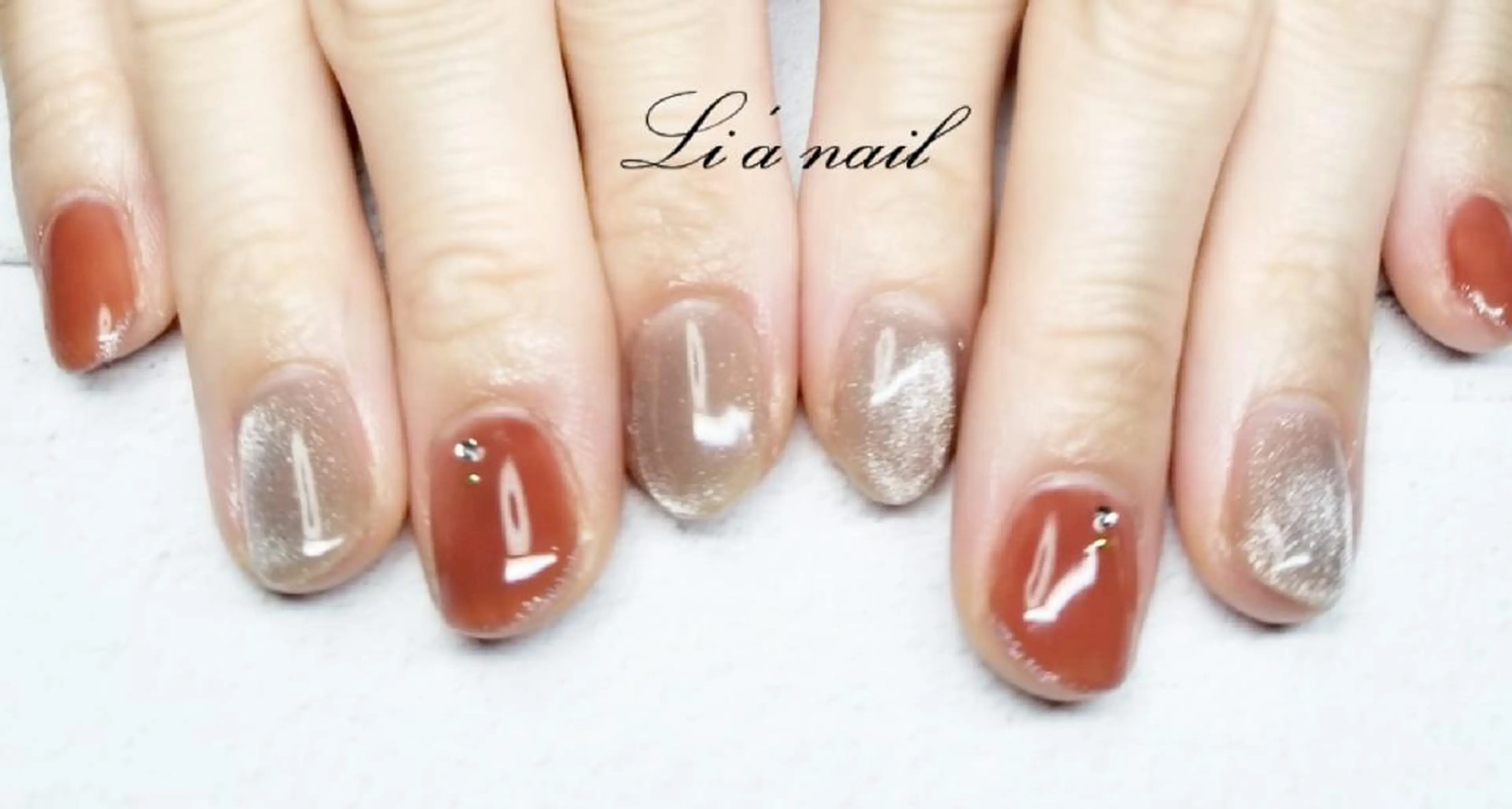 ネイル ハンドネイル ハンドケア Li'a  nailのネイルデザイン