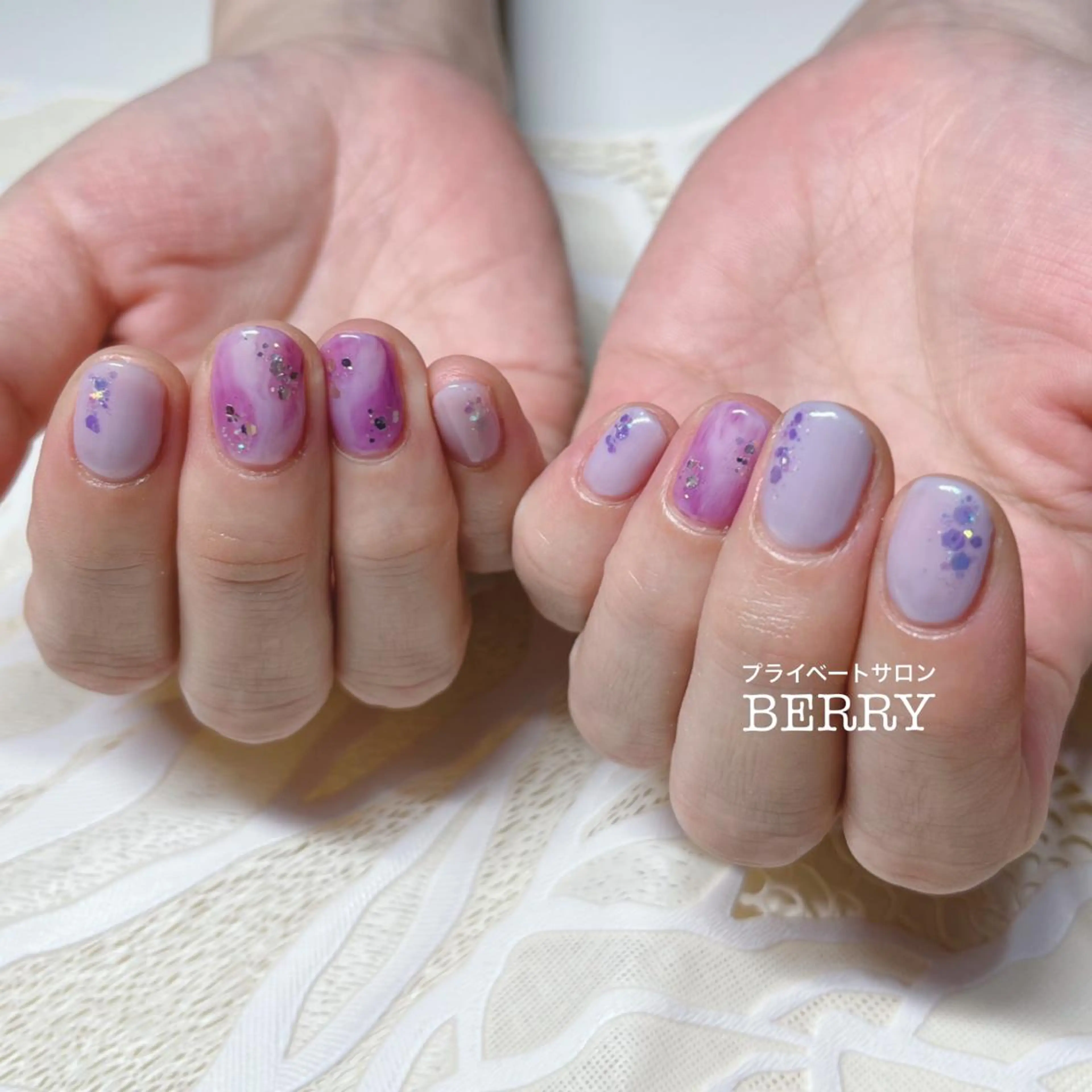 ネイル 春ネイル ハンドネイル プライベートサロン BERRY所属・プライベートサロン BERRYのエステ・リラクイメージ